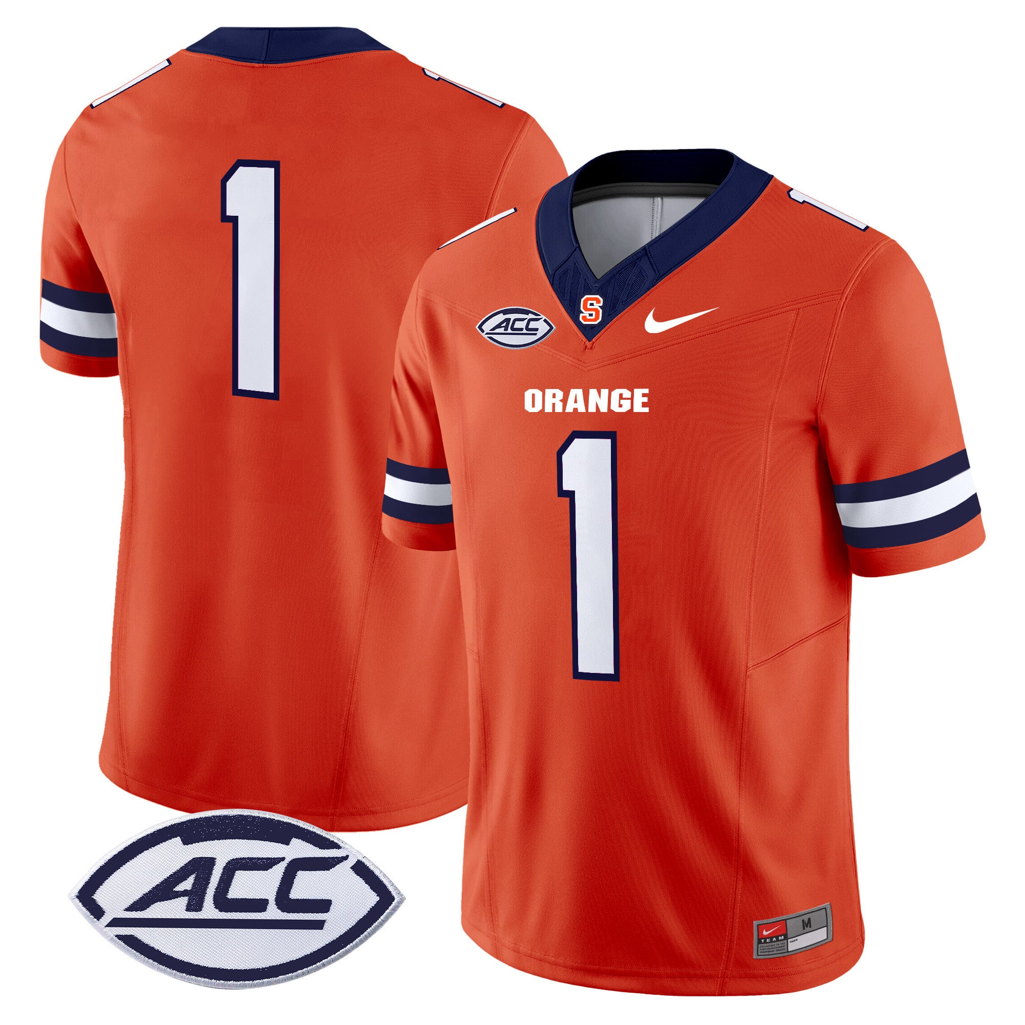 Men's Syracuse Orange 2024 Vapor Limited Jersey - All stitched