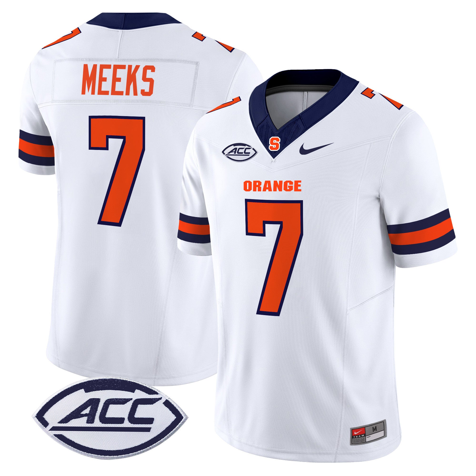Men's Syracuse Orange 2024 Vapor Limited Jersey - All stitched