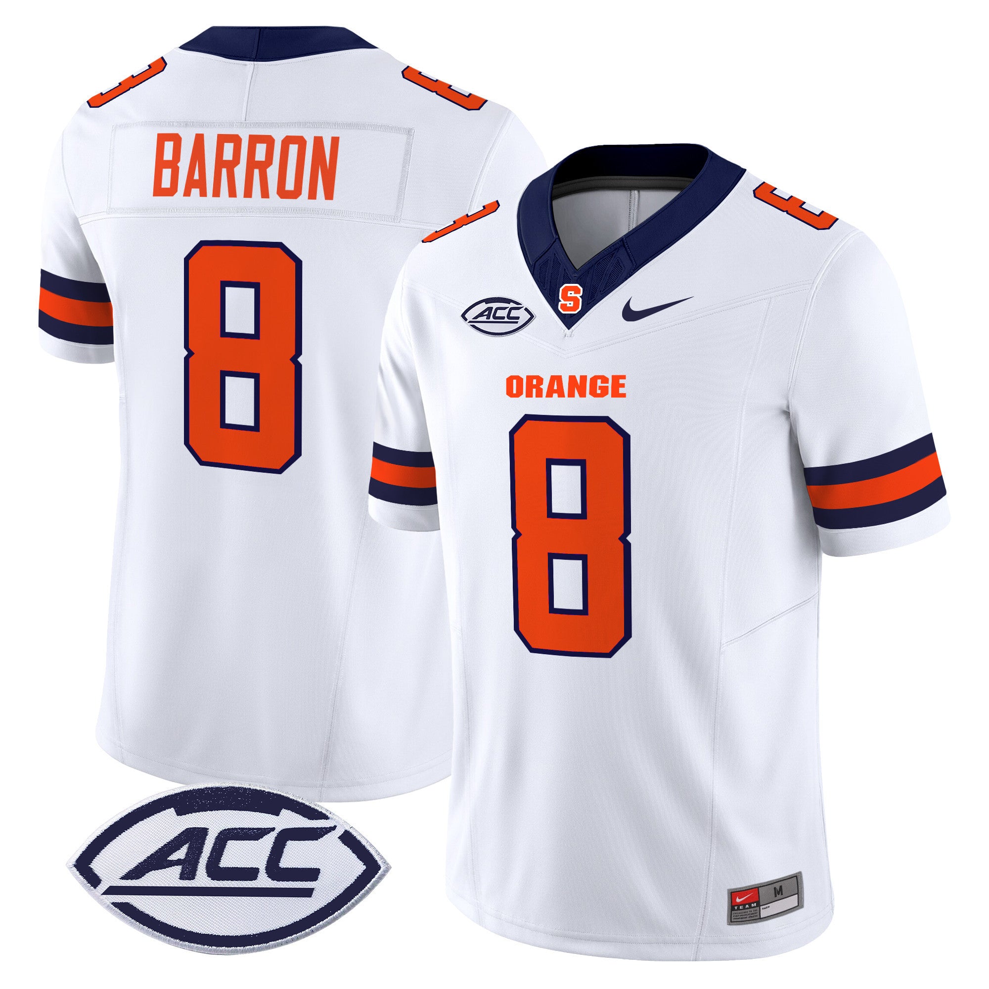 Men's Syracuse Orange 2024 Vapor Limited Jersey - All stitched
