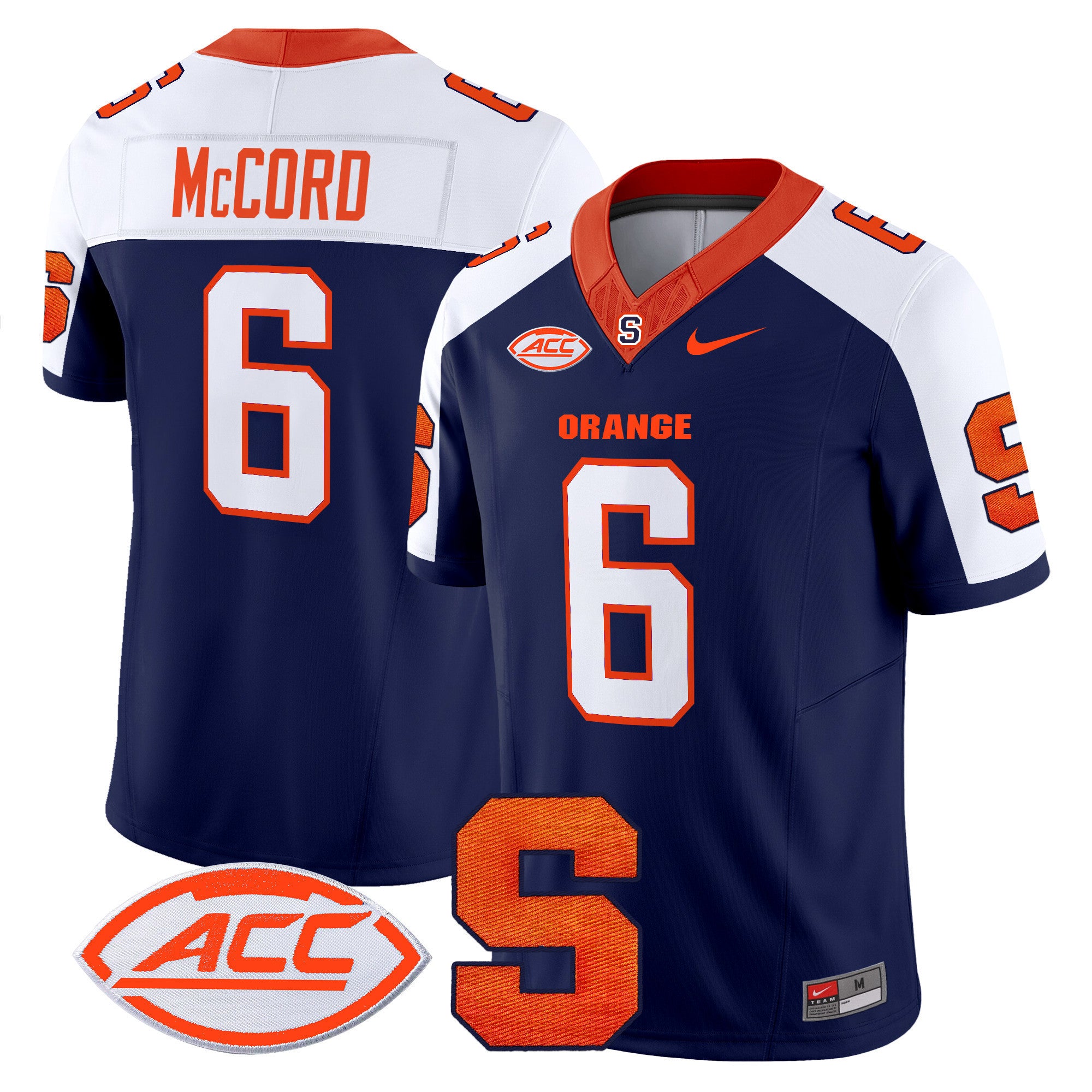 Men's Syracuse Orange 2024 Vapor Limited Jersey - All stitched