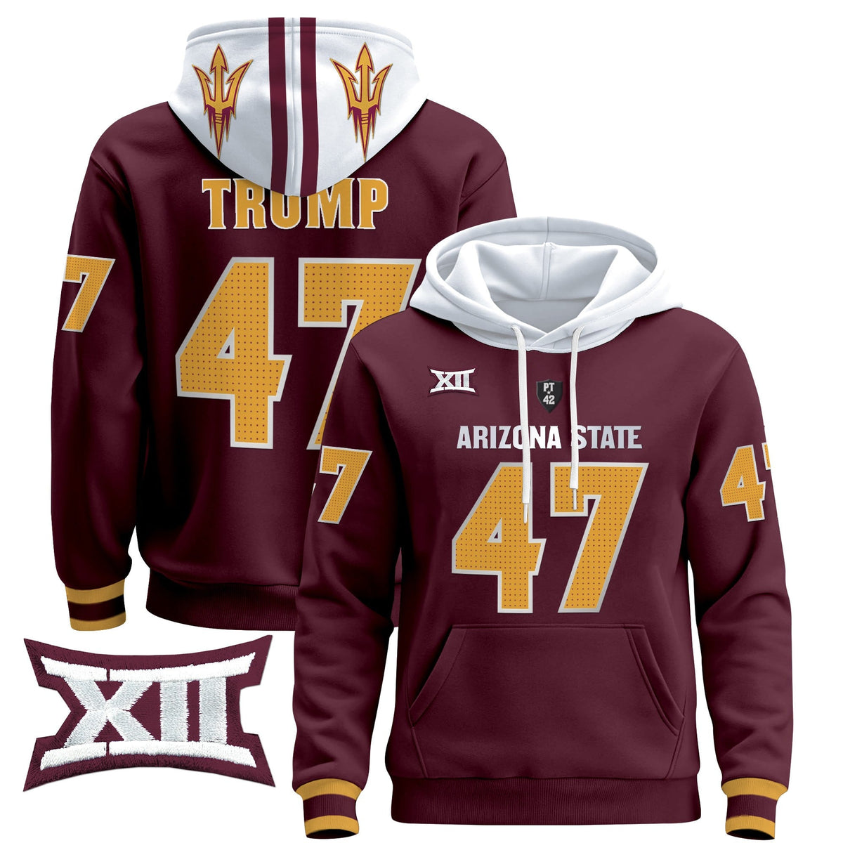 Arizona State Sun Devils 2024 Pullover Hoodie V4
