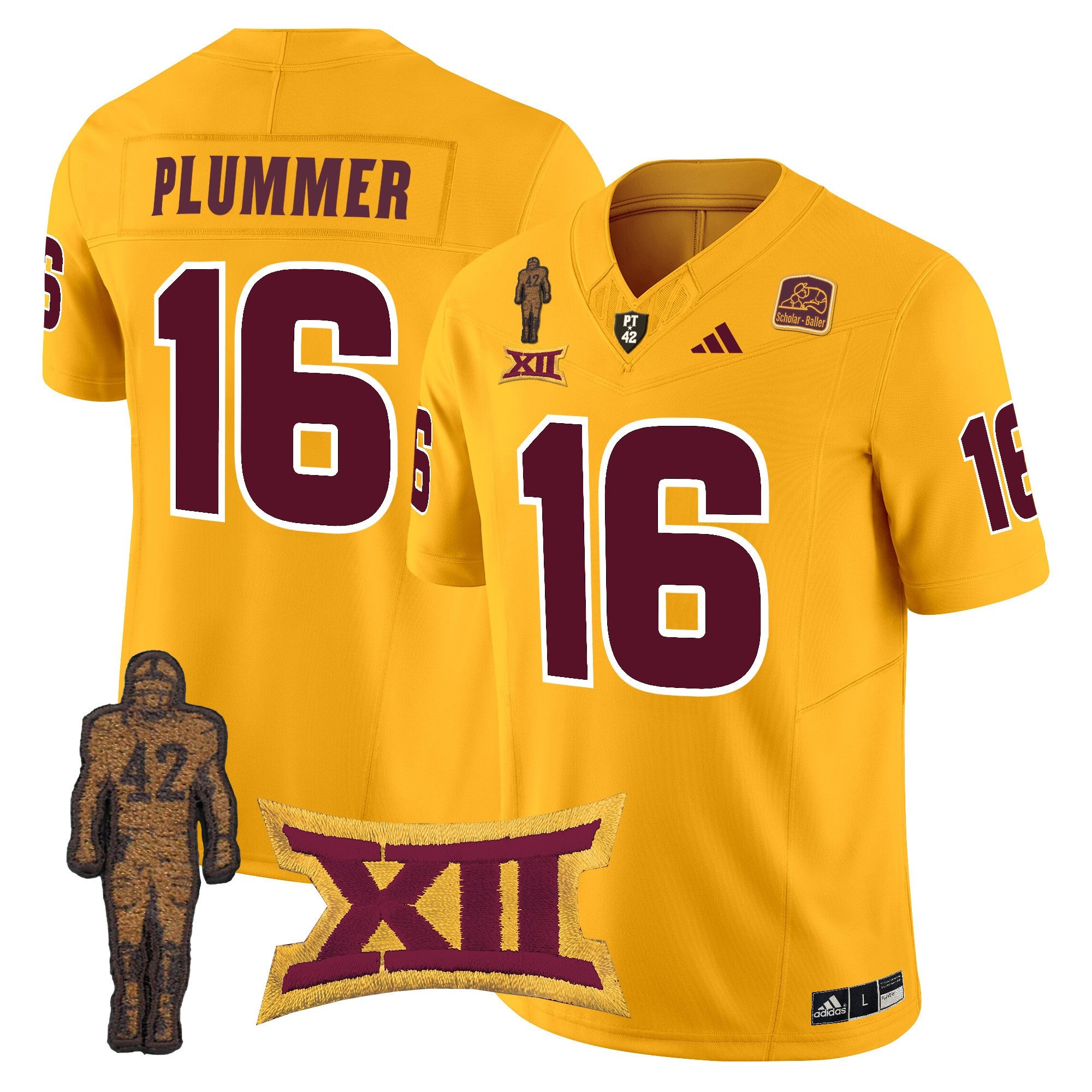 Men's Arizona State Sun Devils 2024 Pat Tillman Honoring Patch Vapor Limited Jersey - All Stitched