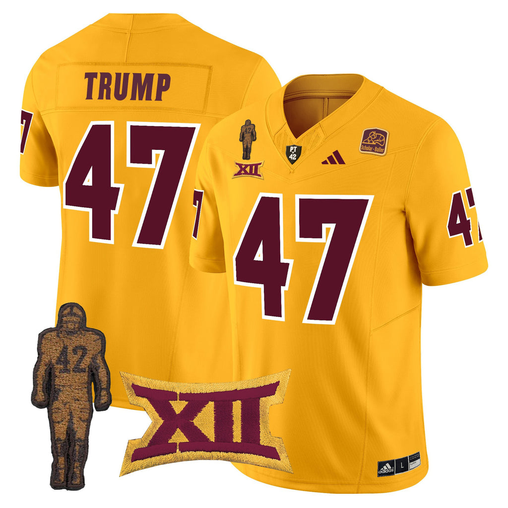 Men's Arizona State Sun Devils 2024 Pat Tillman Honoring Patch Vapor Limited Jersey - All Stitched