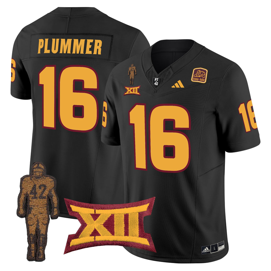Men's Arizona State Sun Devils 2024 Pat Tillman Honoring Patch Vapor Limited Jersey - All Stitched