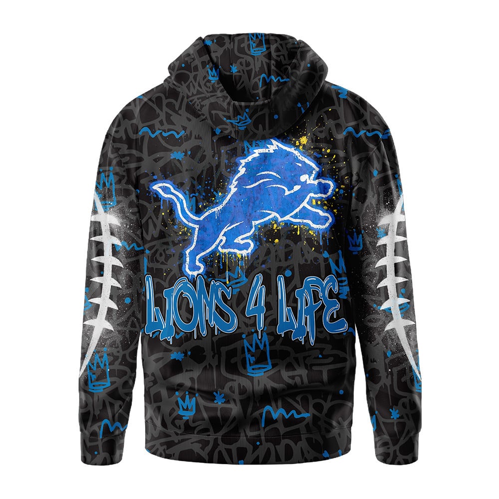 DET | Premium Special Graffiti My Team 4 Life Hoodie MM
