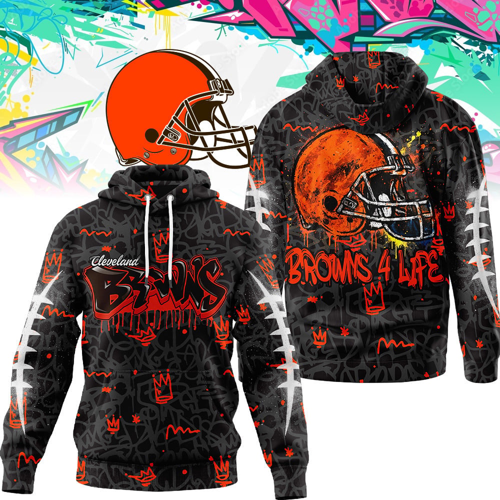 CLE | Premium Special Graffiti My Team 4 Life Hoodie MM
