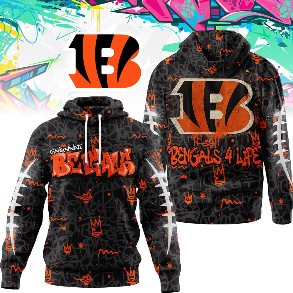 CIN | Premium Special Graffiti My Team 4 Life Hoodie MM
