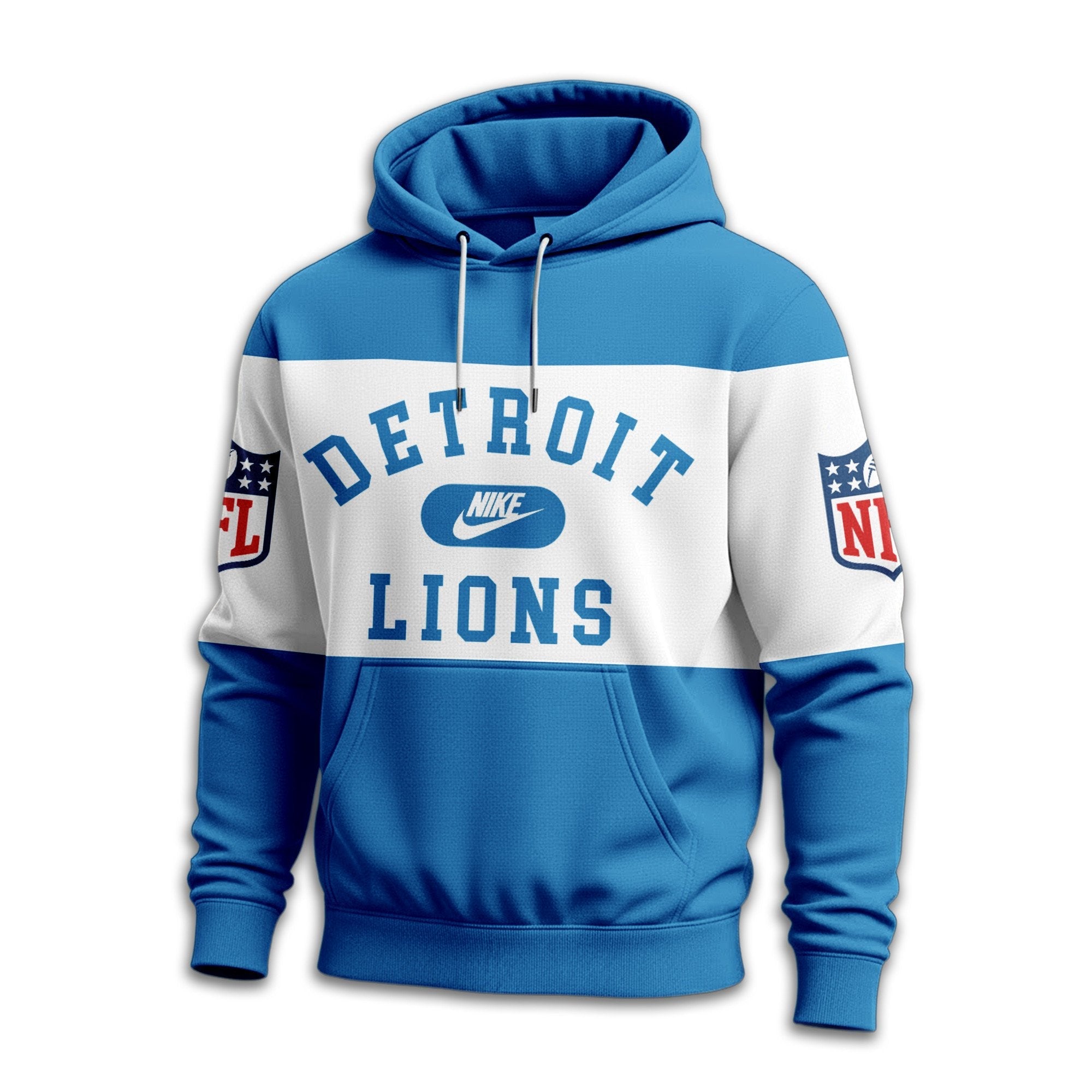 DET | Premium Touchdown Spirit Personalized Hoodie TD