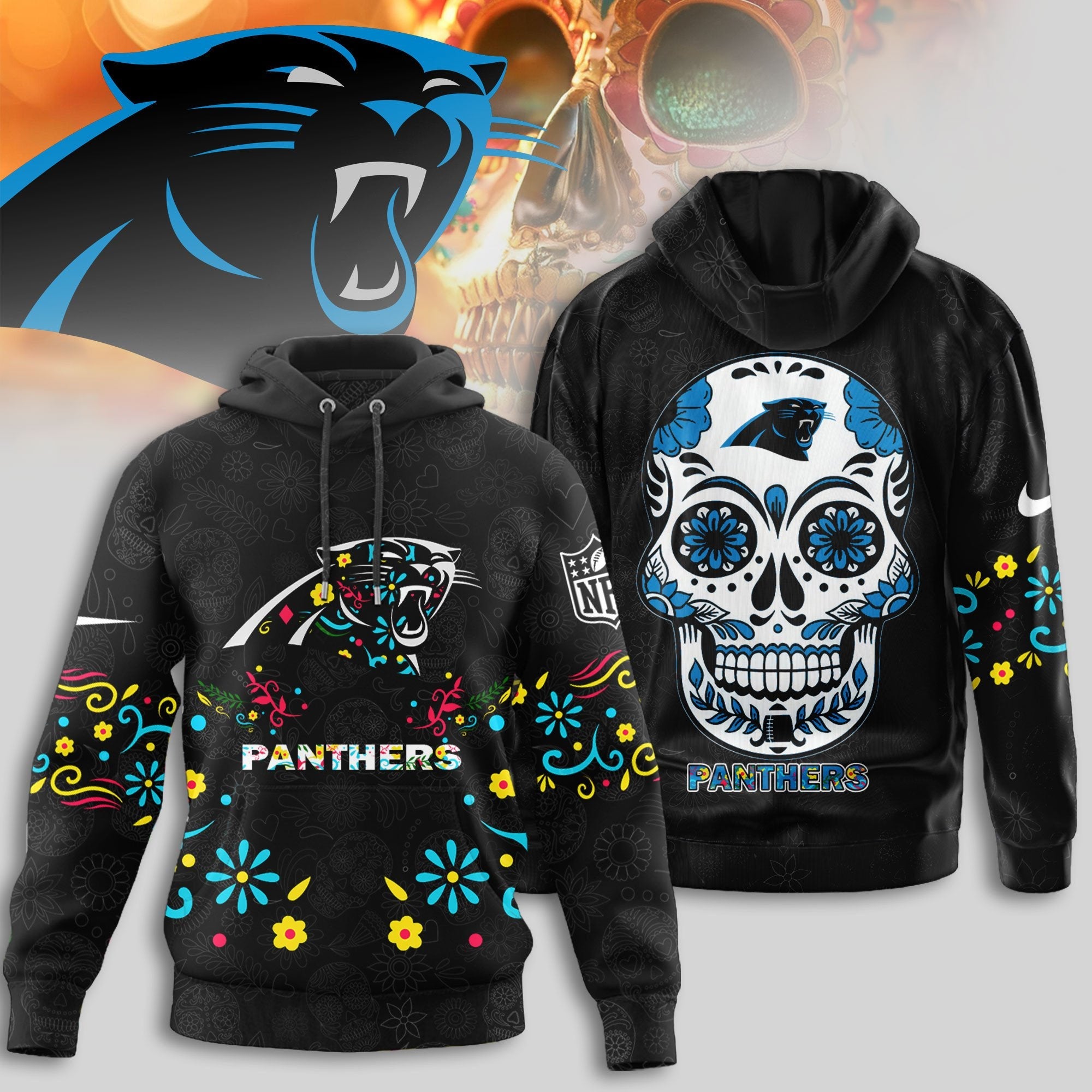 CAR | Premium Dia de los Muertos Limited Editions Hoodie MM