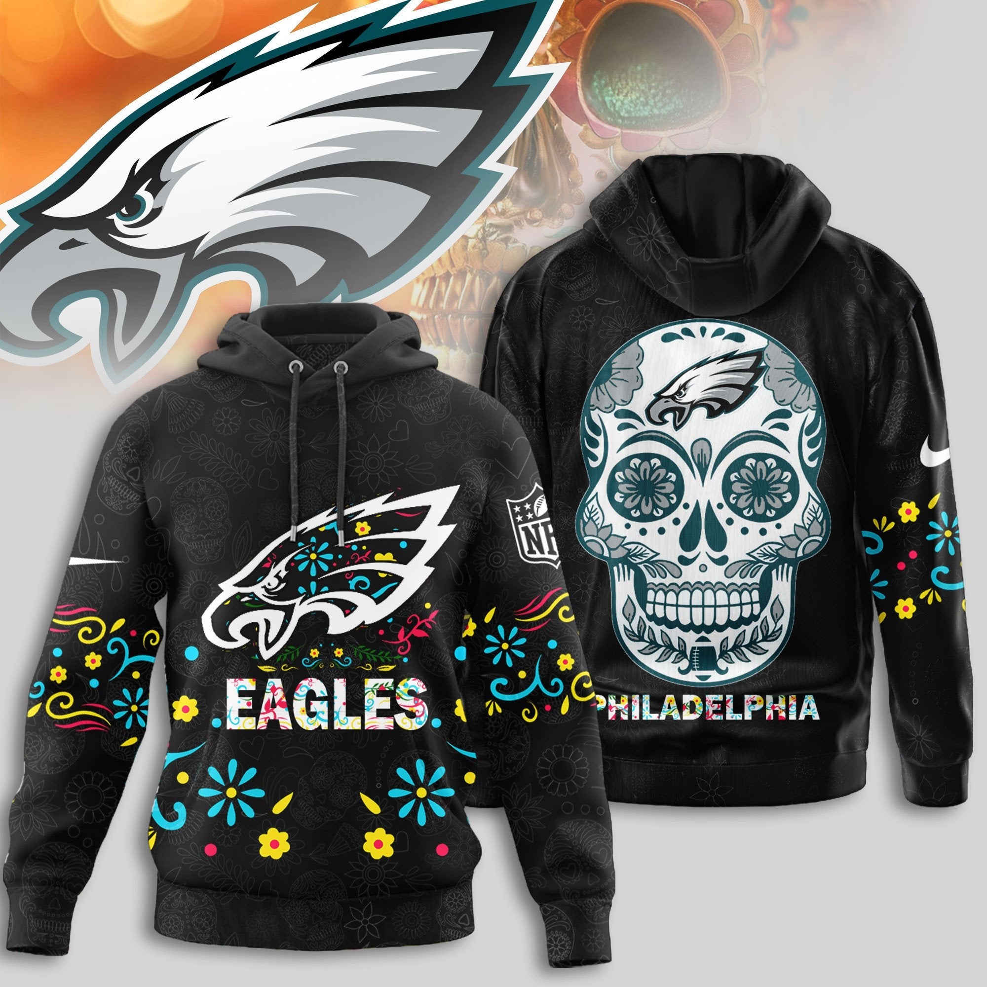 PHI | Premium Dia de los Muertos Limited Editions Hoodie MM