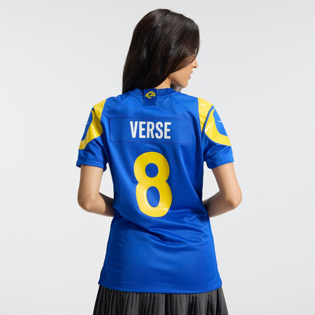 Women's Los Angeles Rams Jared Verse Nike Royal Game Jersey