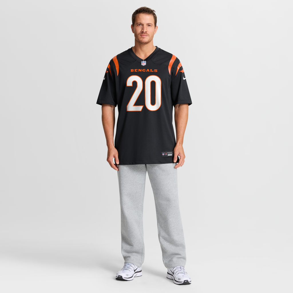 Men's Cincinnati Bengals Lemar Parrish Nike Black Team Retired Game Jersey