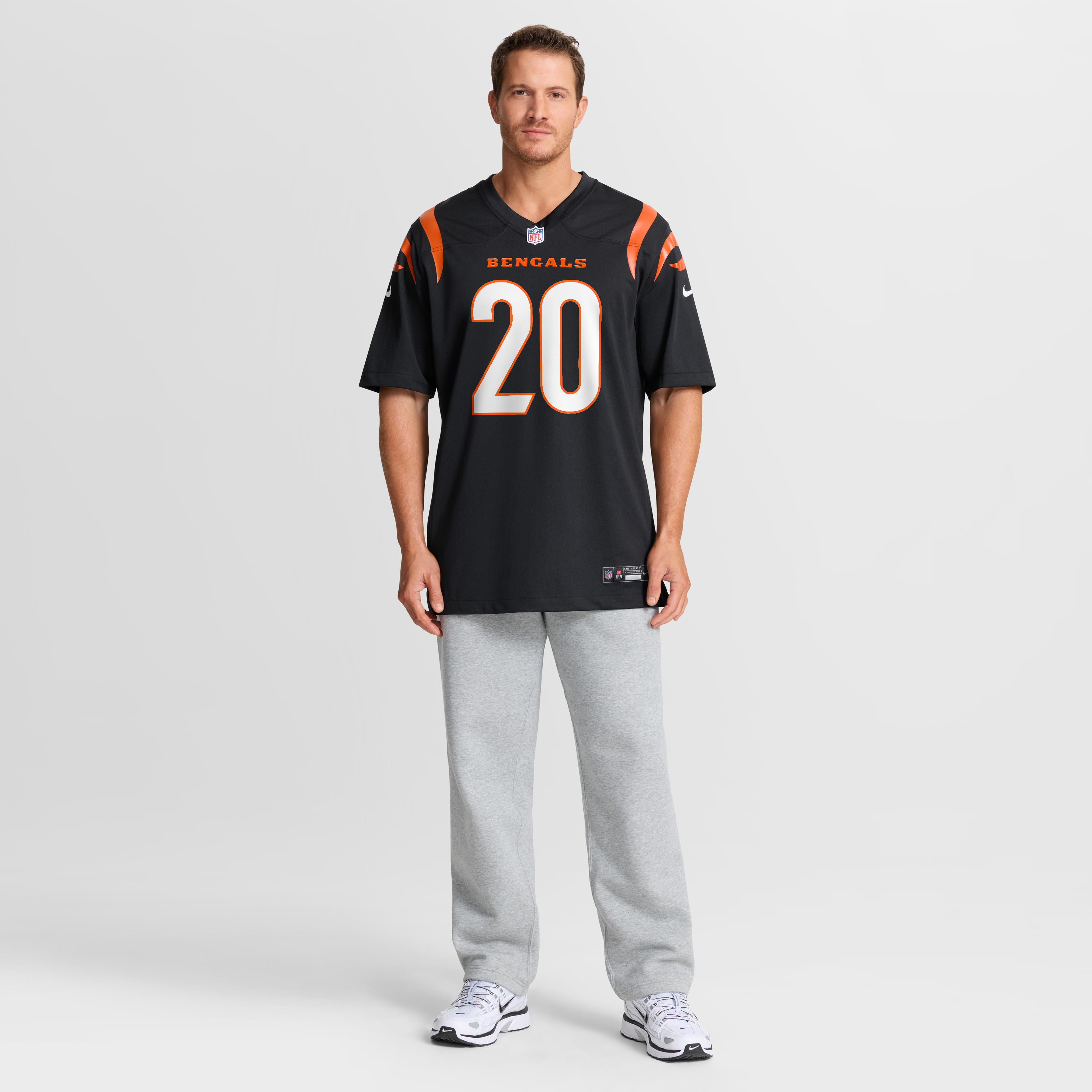 Men's Cincinnati Bengals Lemar Parrish Nike Black Team Retired Game Jersey