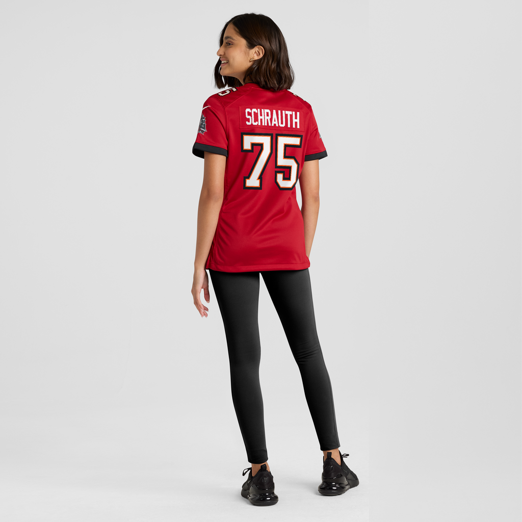 Women's Tampa Bay Buccaneers Billy Schrauth Nike Red Team Game Jersey