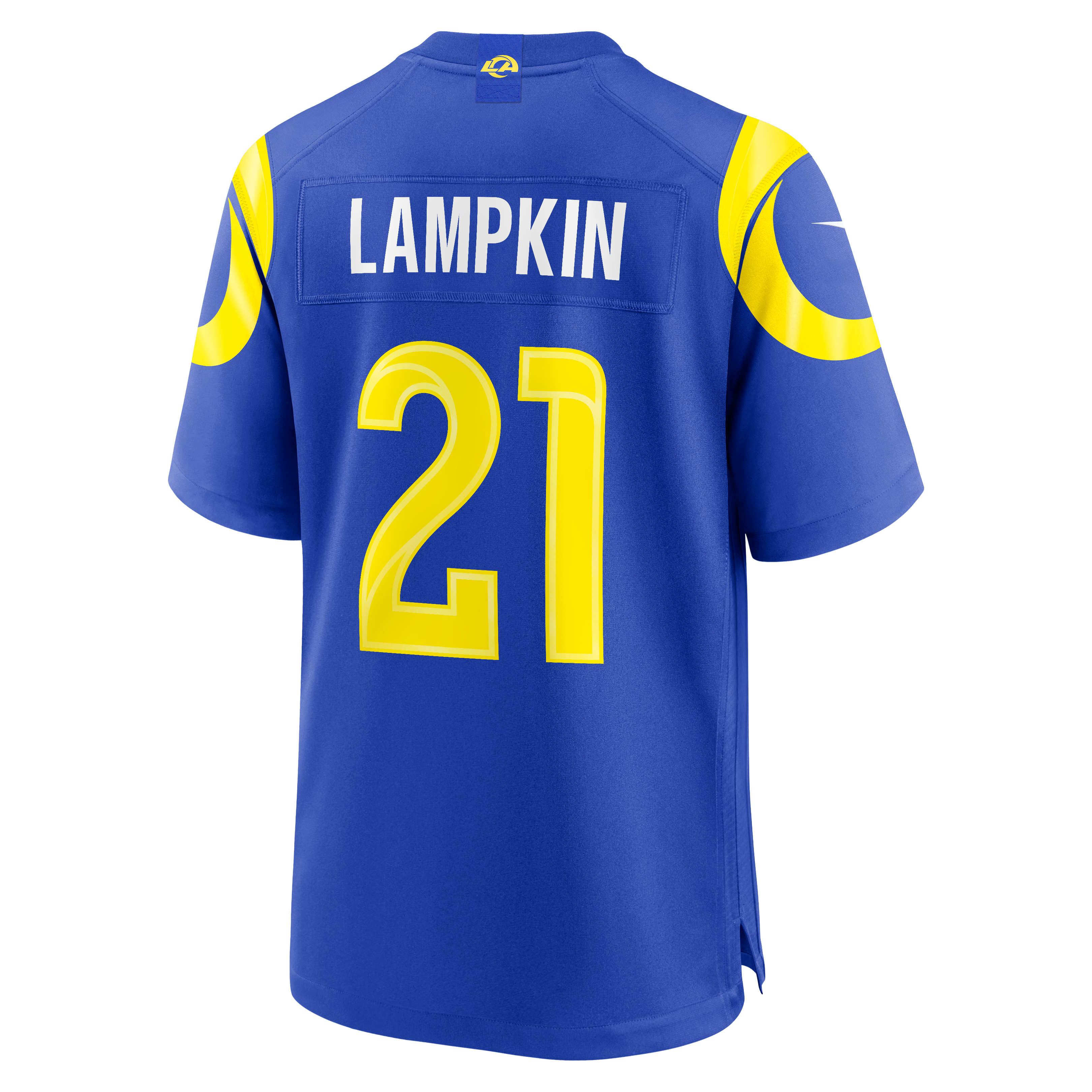 Men's Los Angeles Rams Cam Lampkin Nike Royal Team Game Jersey