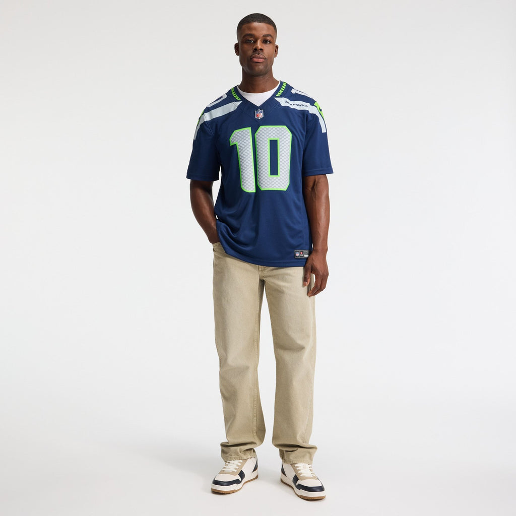Men's Seattle Seahawks Cooper Kupp Nike College Navy Team Vapor Fuse Stitched Limited Jersey