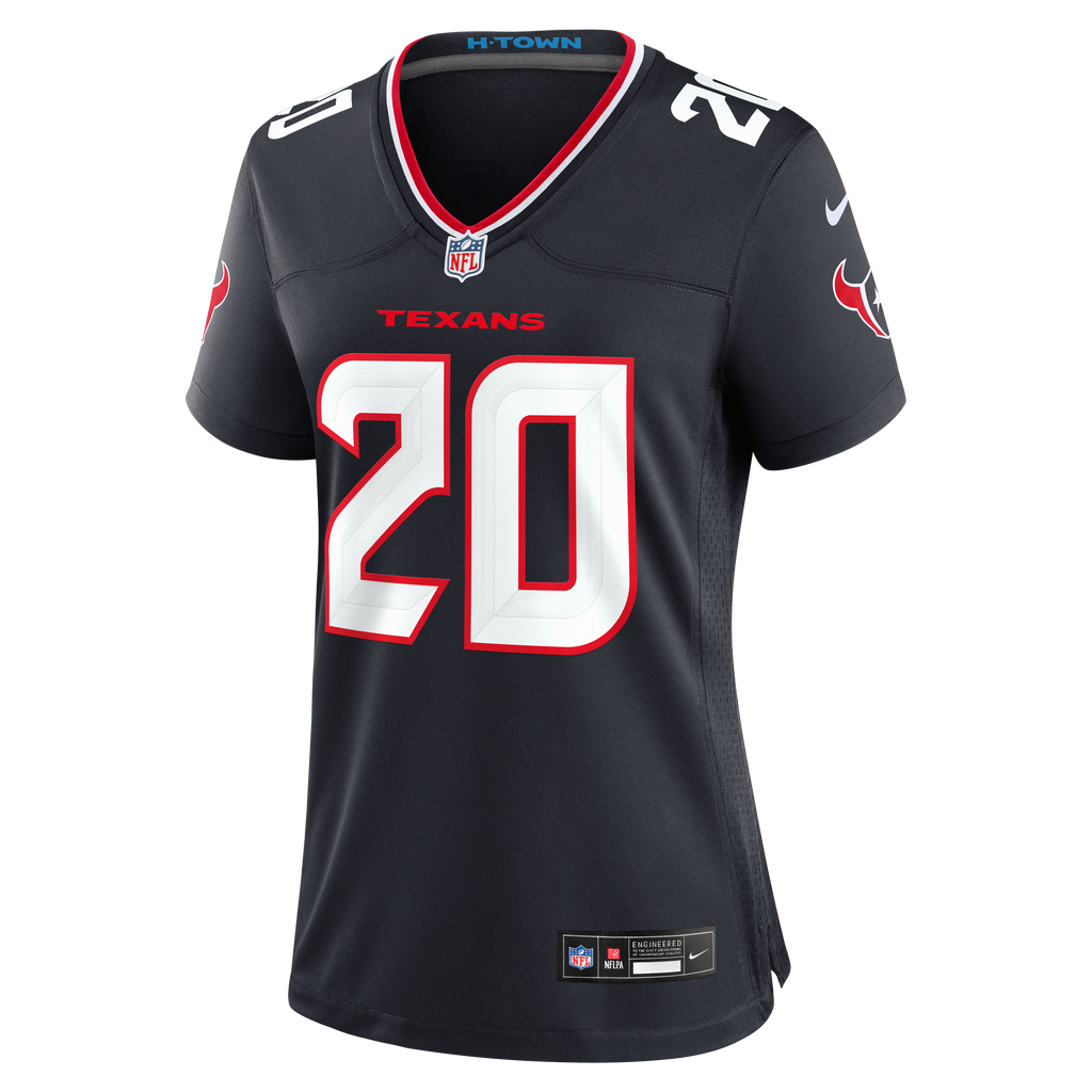 Women's Houston Texans Jamarcus Ingram Nike Navy Team Game Jersey