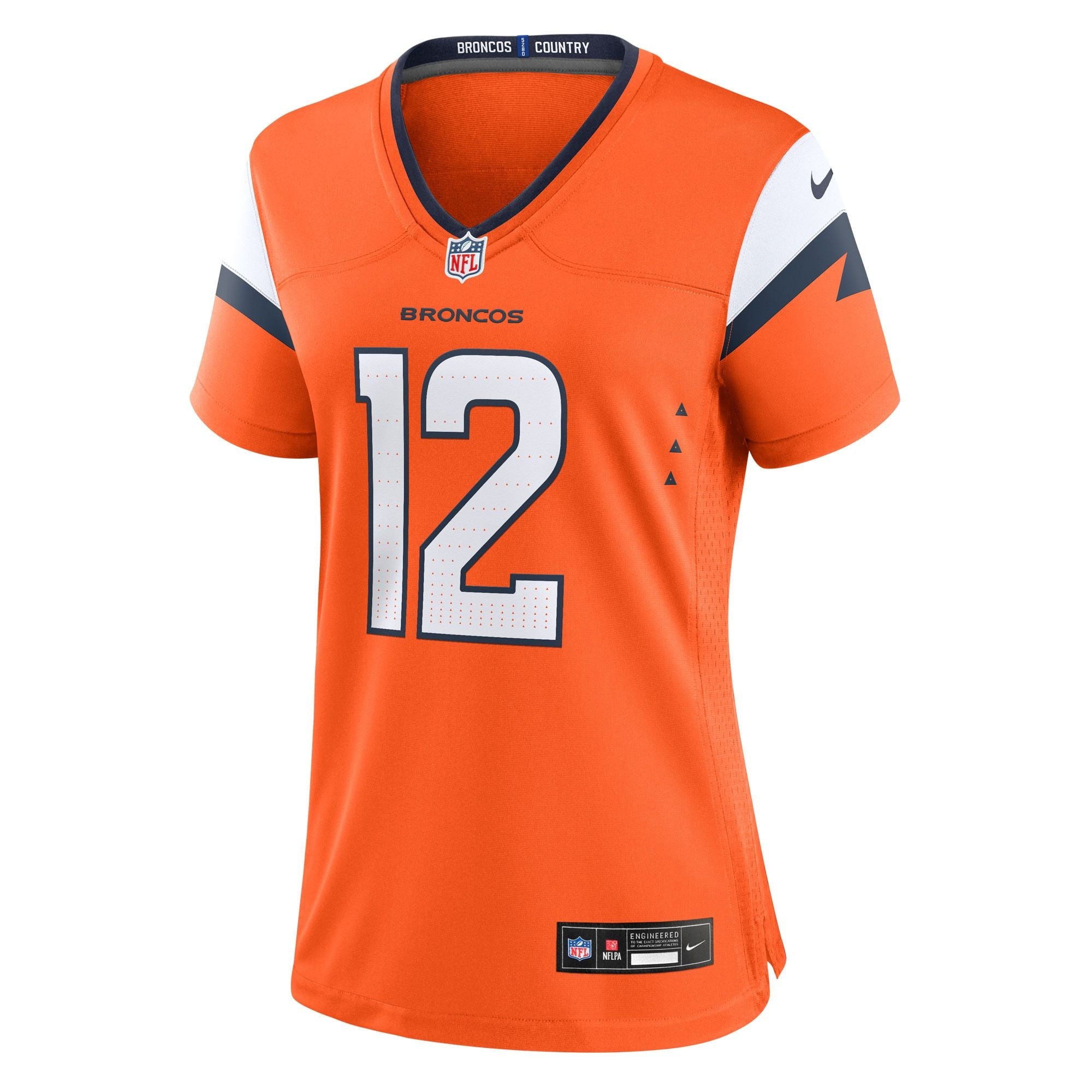 Women's Denver Broncos Rj Harvey Nike Orange Team Game Jersey