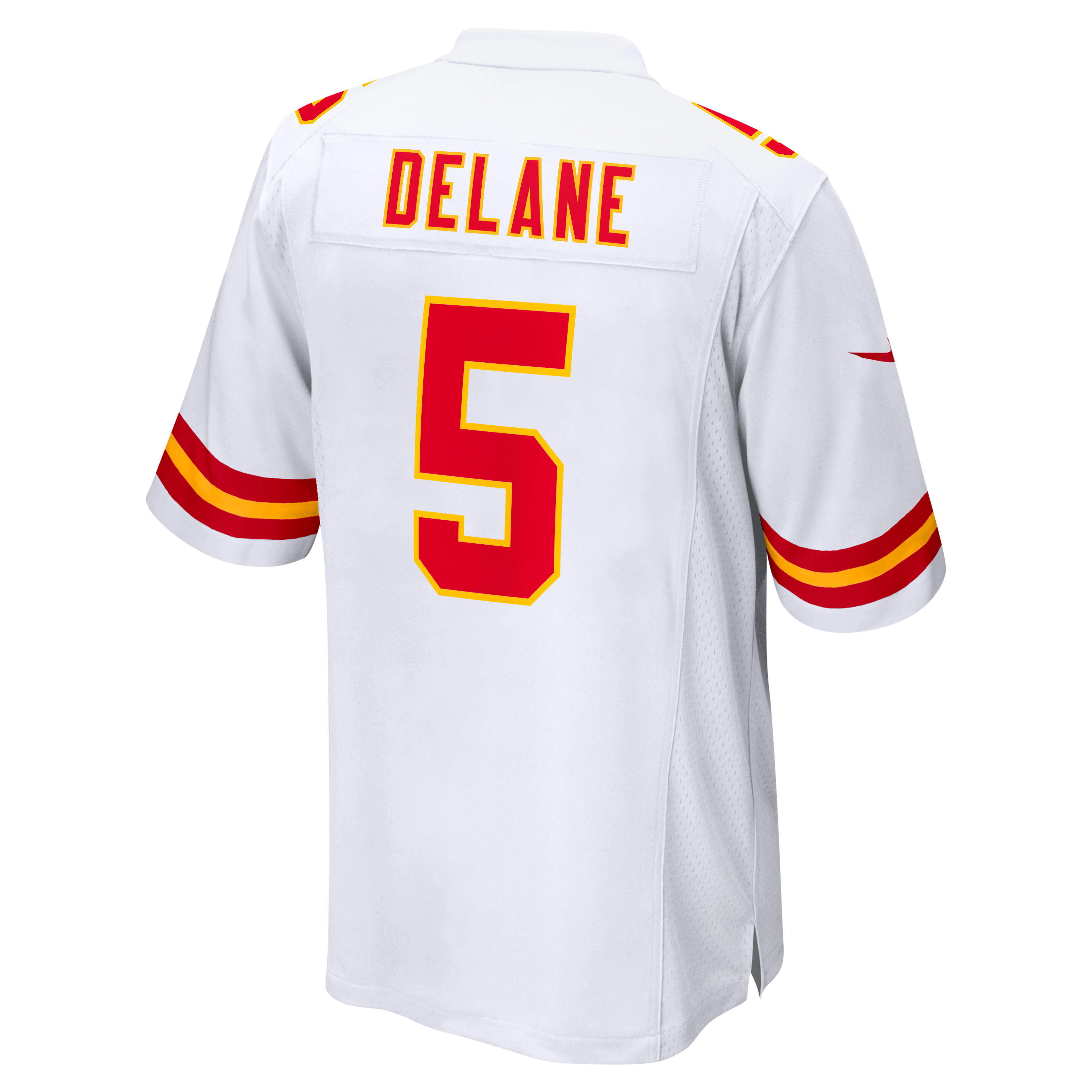 Men's Kansas City Chiefs Mansoor Delane Nike White Game Jersey