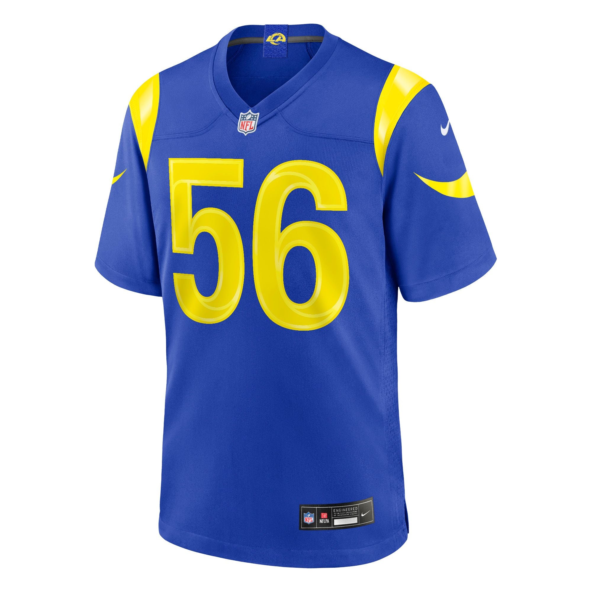 Men's Los Angeles Rams Shaun Dolac Nike Royal Team Game Jersey
