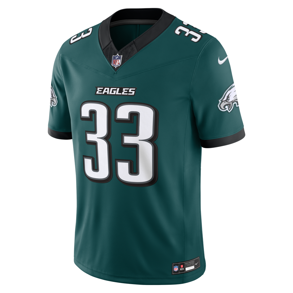 Men's Philadelphia Eagles Cooper Dejean Nike Midnight Green Team Vapor Fuse Stitched Limited Jersey