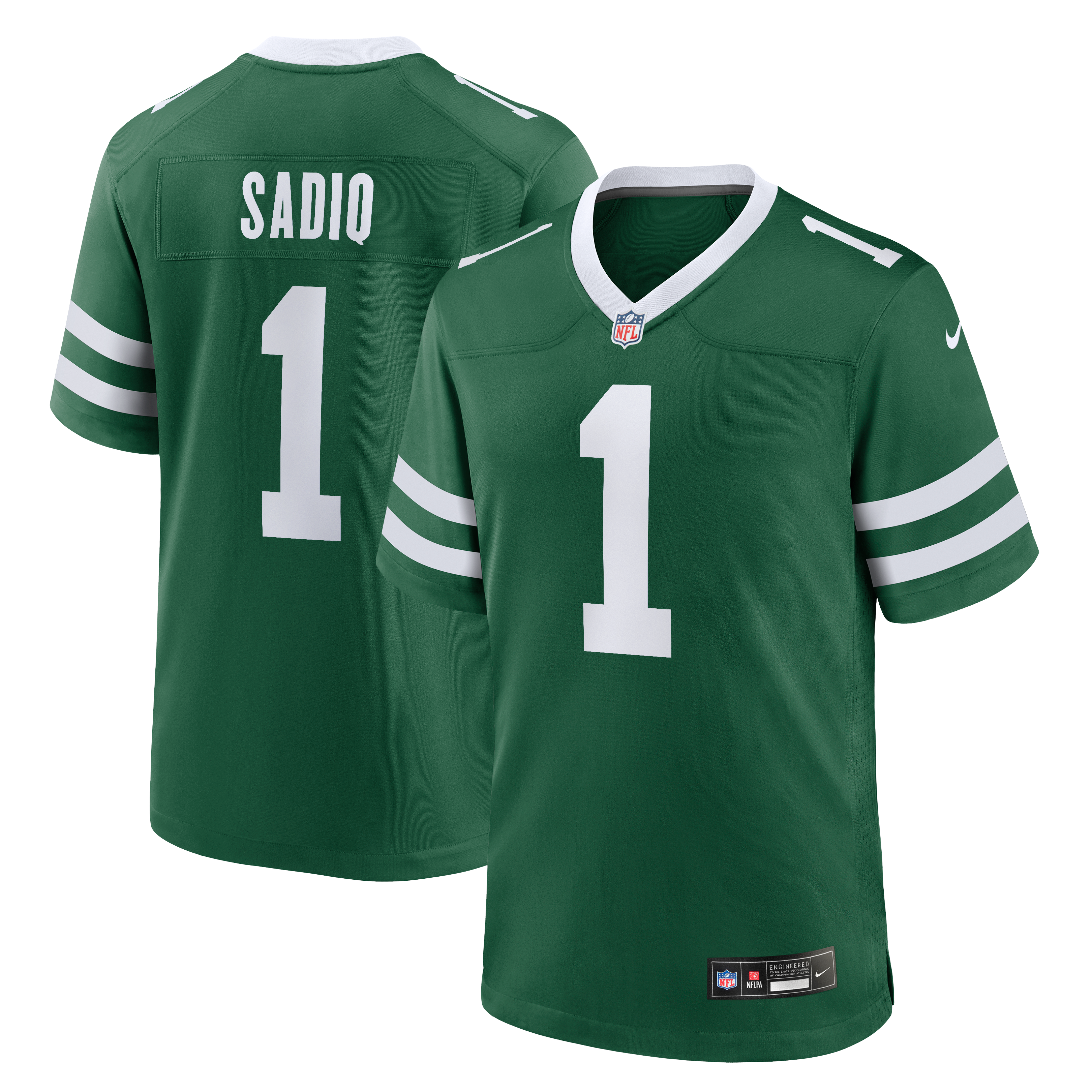 Men's New York Jets Kenyon Sadiq Nike Legacy Green 2026 Nfl Draft First Round Pick No 16 Team Game Jersey