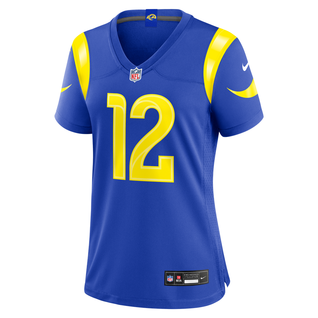 Women's Los Angeles Rams Puka Nacua Nike Royal Game Jersey