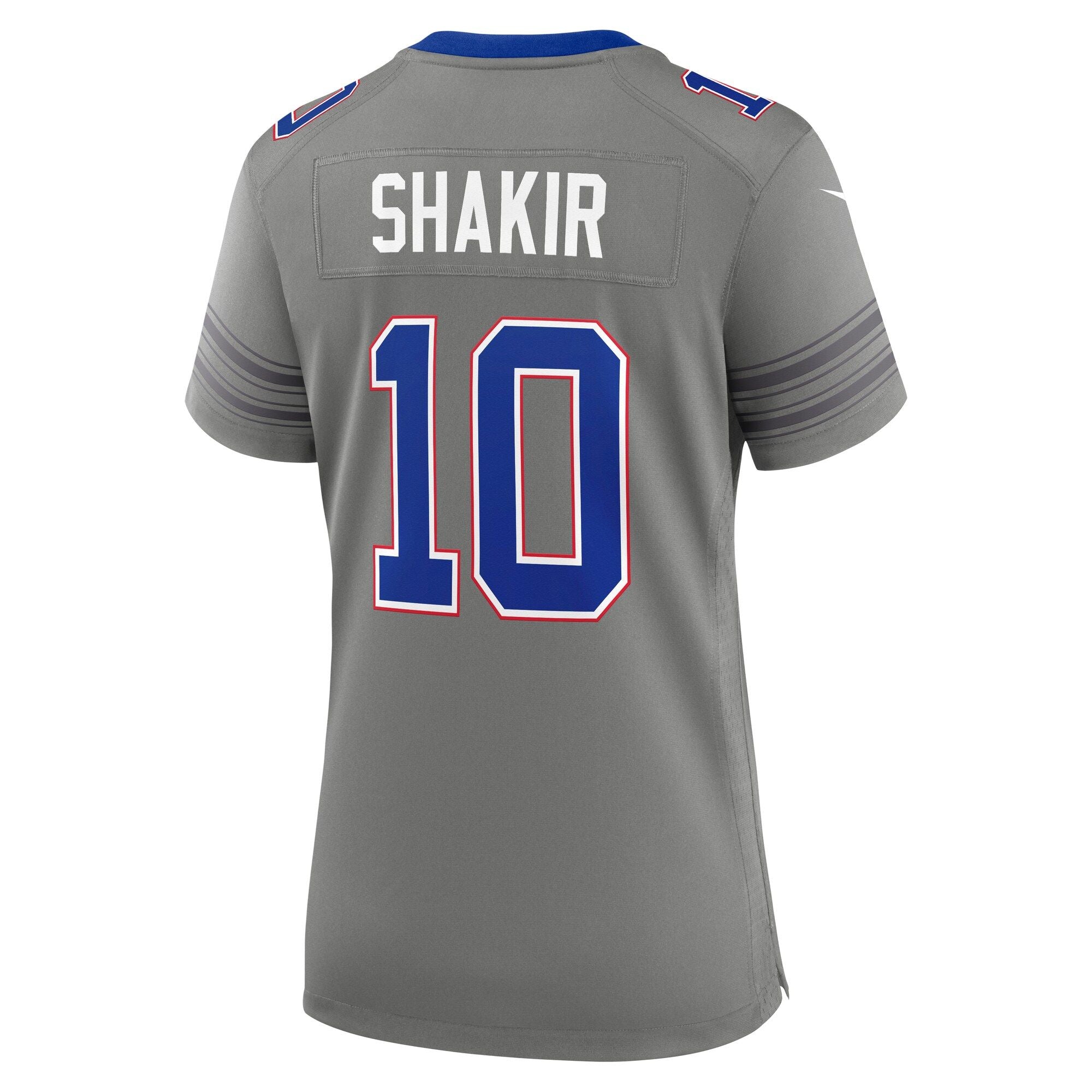 Women's Buffalo Bills Khalil Shakir Nike Gray Nickel City Game Jersey