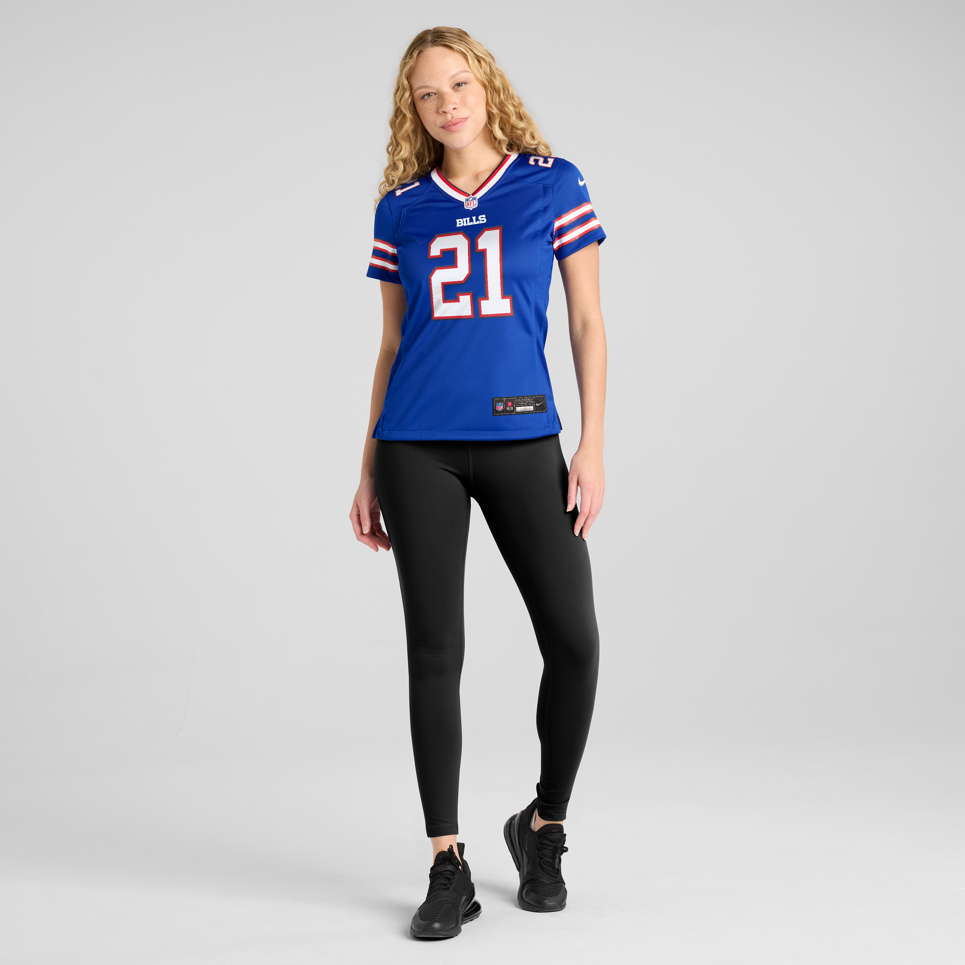 Women's Buffalo Bills Davison Igbinosun Nike Royal Team Game Jersey