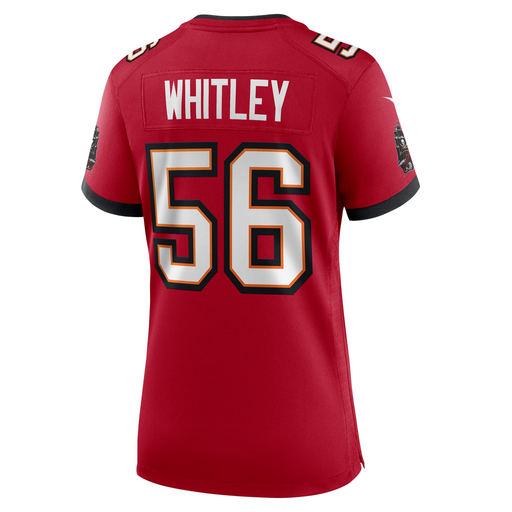 Women's Tampa Bay Buccaneers Benton Whitley Nike Red Team Game Jersey