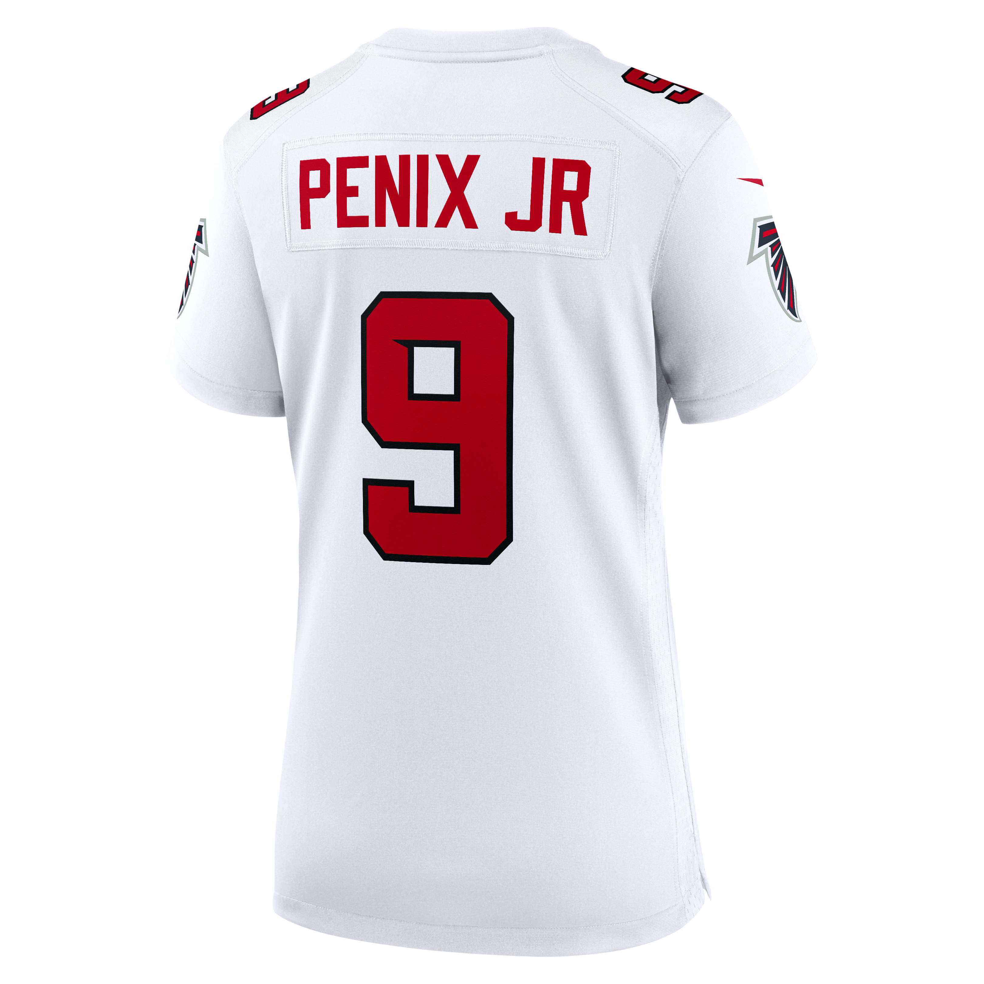 Women's Atlanta Falcons Michael Penix Jr Nike White Game Jersey