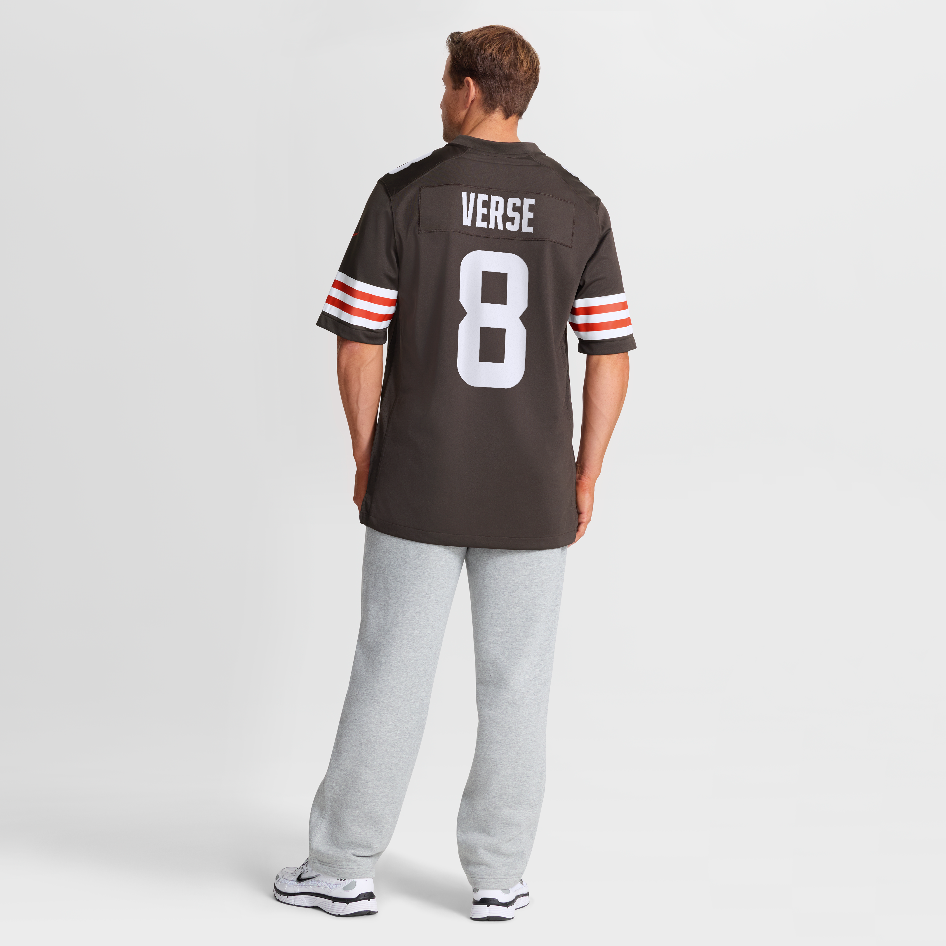 Men's Cleveland Browns Jared Verse Nike Brown Mens Nike Game Jersey
