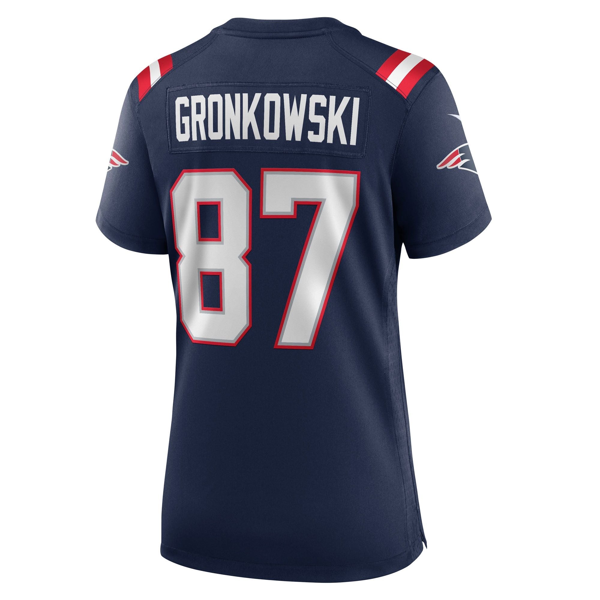 Women's New England Patriots Rob Gronkowski Nike Navy Team Retired Player Game Jersey