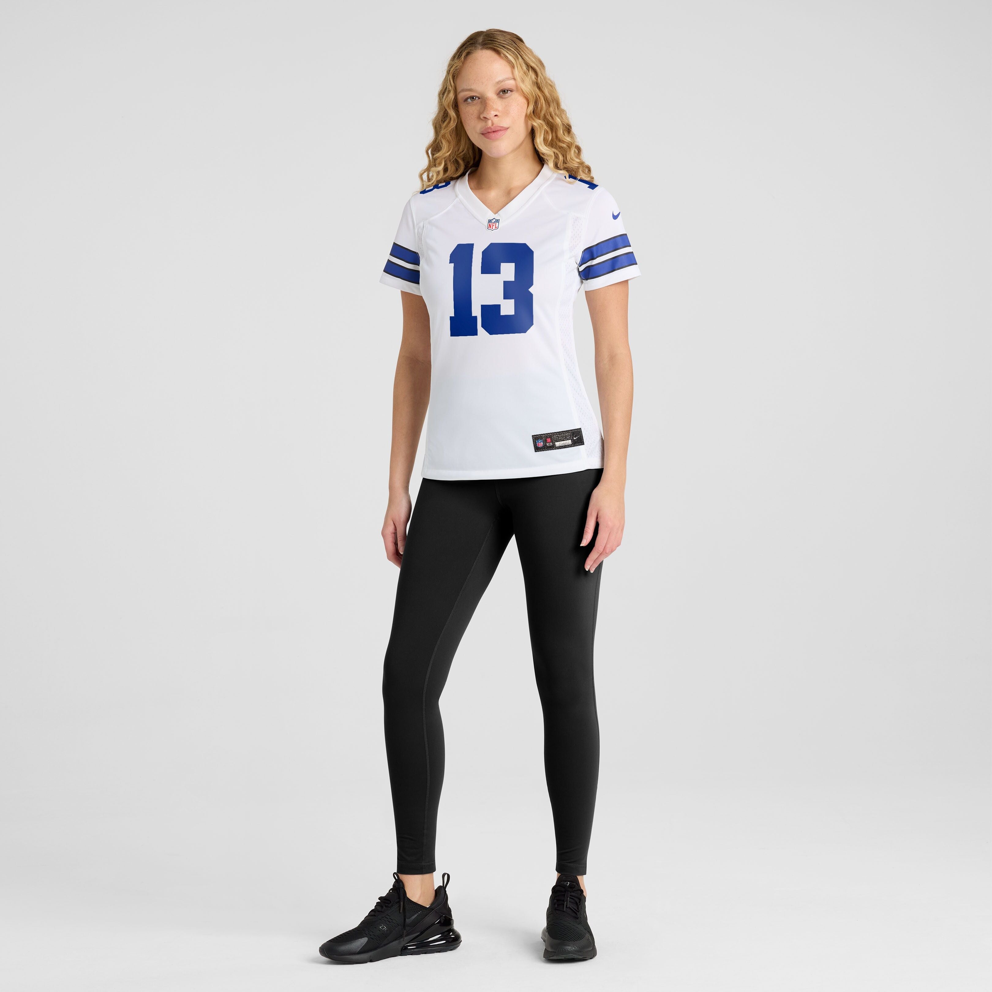 Women's Dallas Cowboys Caleb Downs Nike White Game Jersey