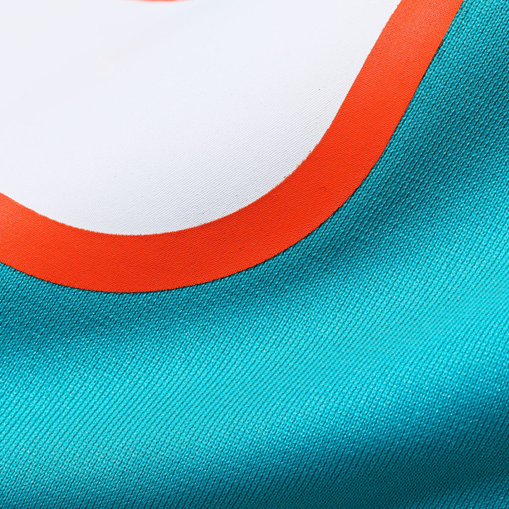 Men's Miami Dolphins Chris Johnson Nike Aqua 2026 Nfl Draft First Round Pick No 27 Team Game Jersey