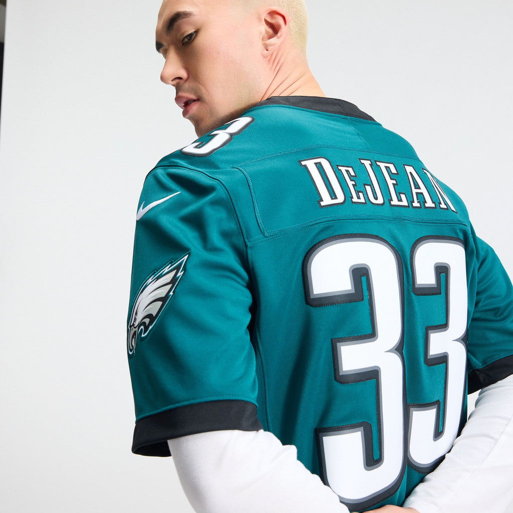 Men's Philadelphia Eagles Cooper Dejean Nike Midnight Green Team Vapor Fuse Stitched Limited Jersey