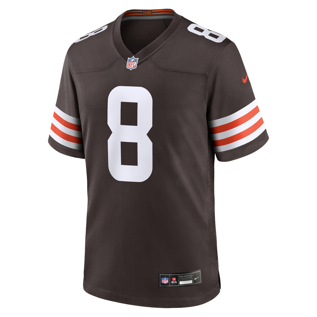 Men's Cleveland Browns Jared Verse Nike Brown Mens Nike Game Jersey