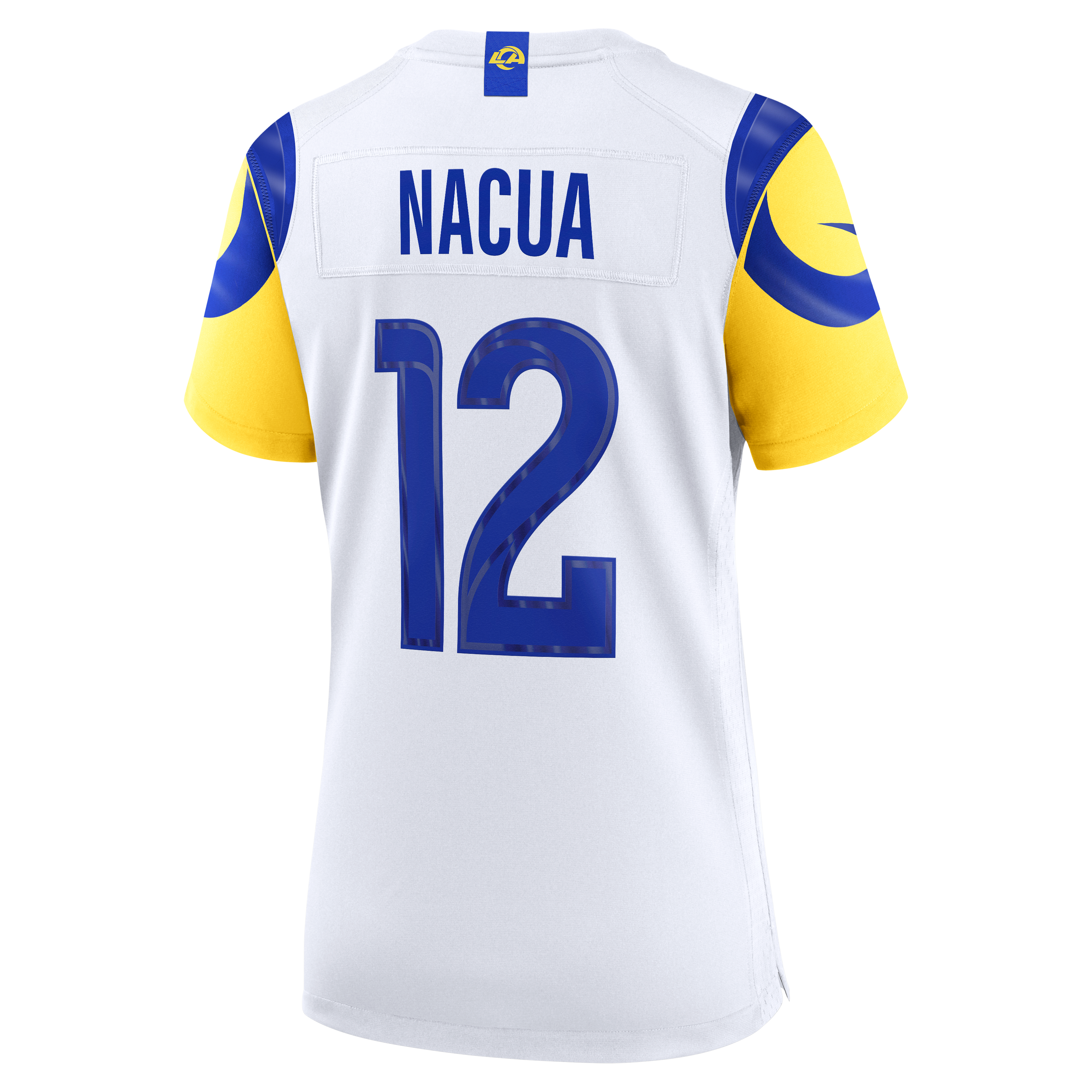 Women's Los Angeles Rams Puka Nacua Nike White Game Jersey