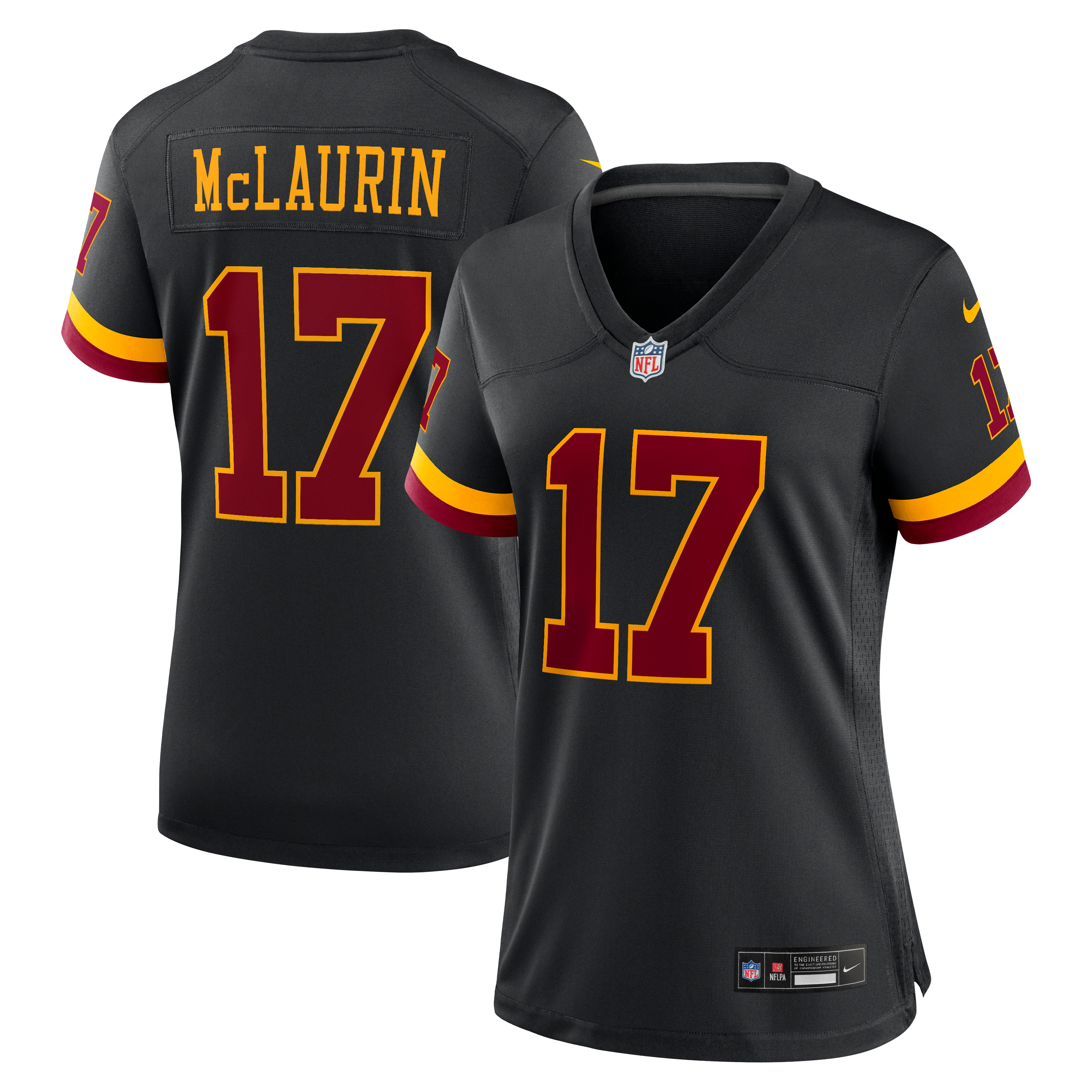 Women's Washington Commanders Terry Mclaurin Nike Black Hail Raiser Alternate Game Jersey