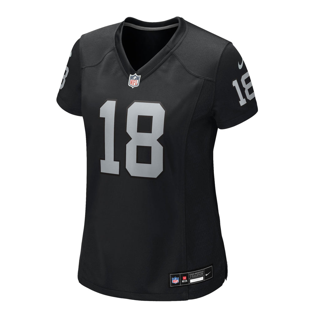 Women's Las Vegas Raiders Jack Bech Nike Black Team Game Jersey