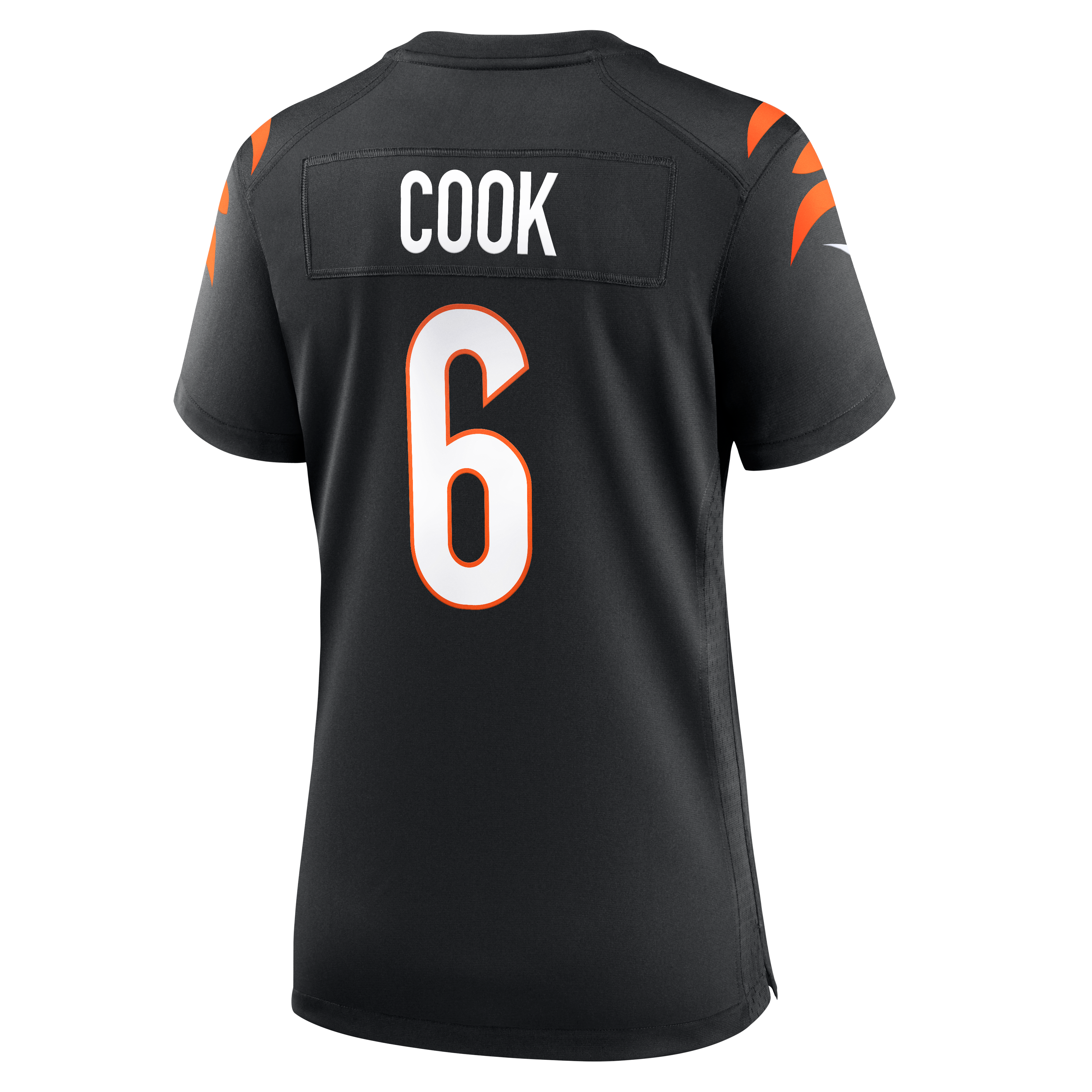 Women's Cincinnati Bengals Bryan Cook Nike Black Team Game Jersey
