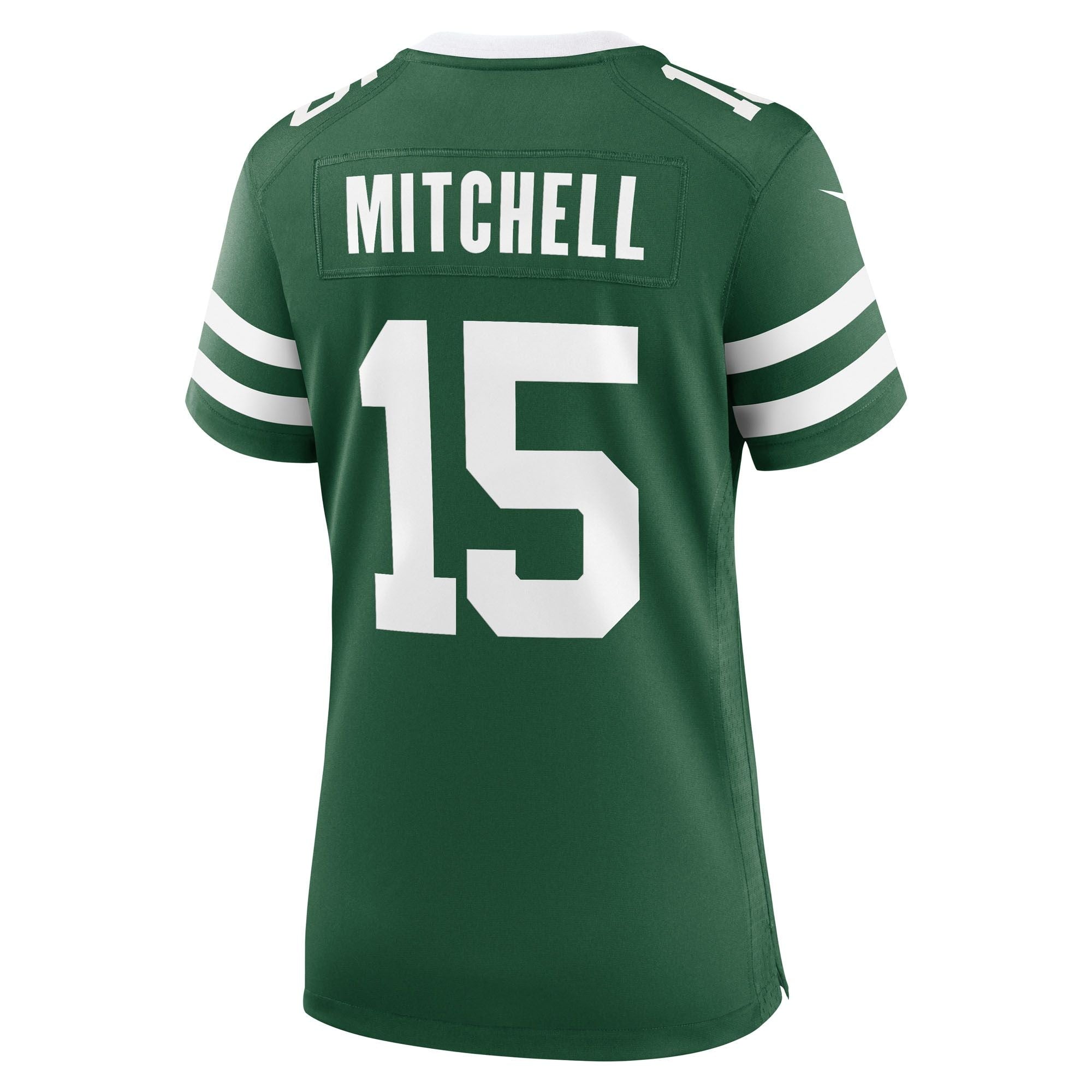 Women's New York Jets Adonai Mitchell Nike Legacy Green Team Game Jersey