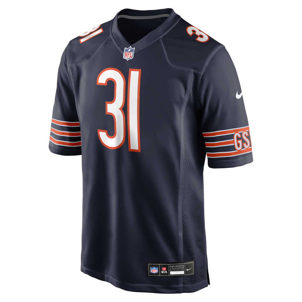 Men's Chicago Bears Dillon Thieneman Nike Navy 2026 Nfl Draft First Round Pick No 25 Team Game Jersey