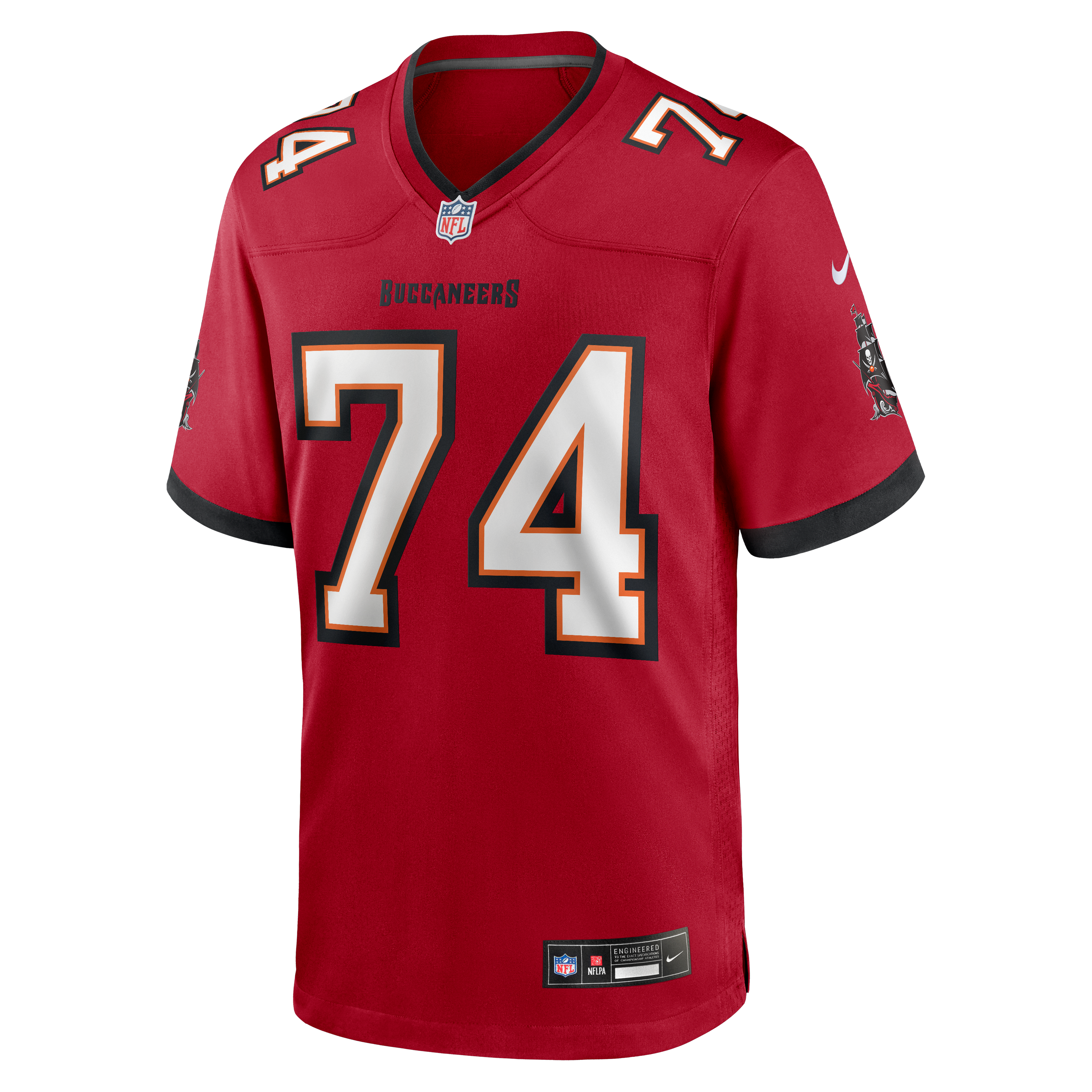 Men's Tampa Bay Buccaneers Marshall Foerner Nike Red Team Game Jersey