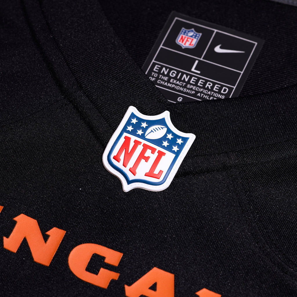 Men's Cincinnati Bengals Jonathan Allen Nike Black Team Game Jersey