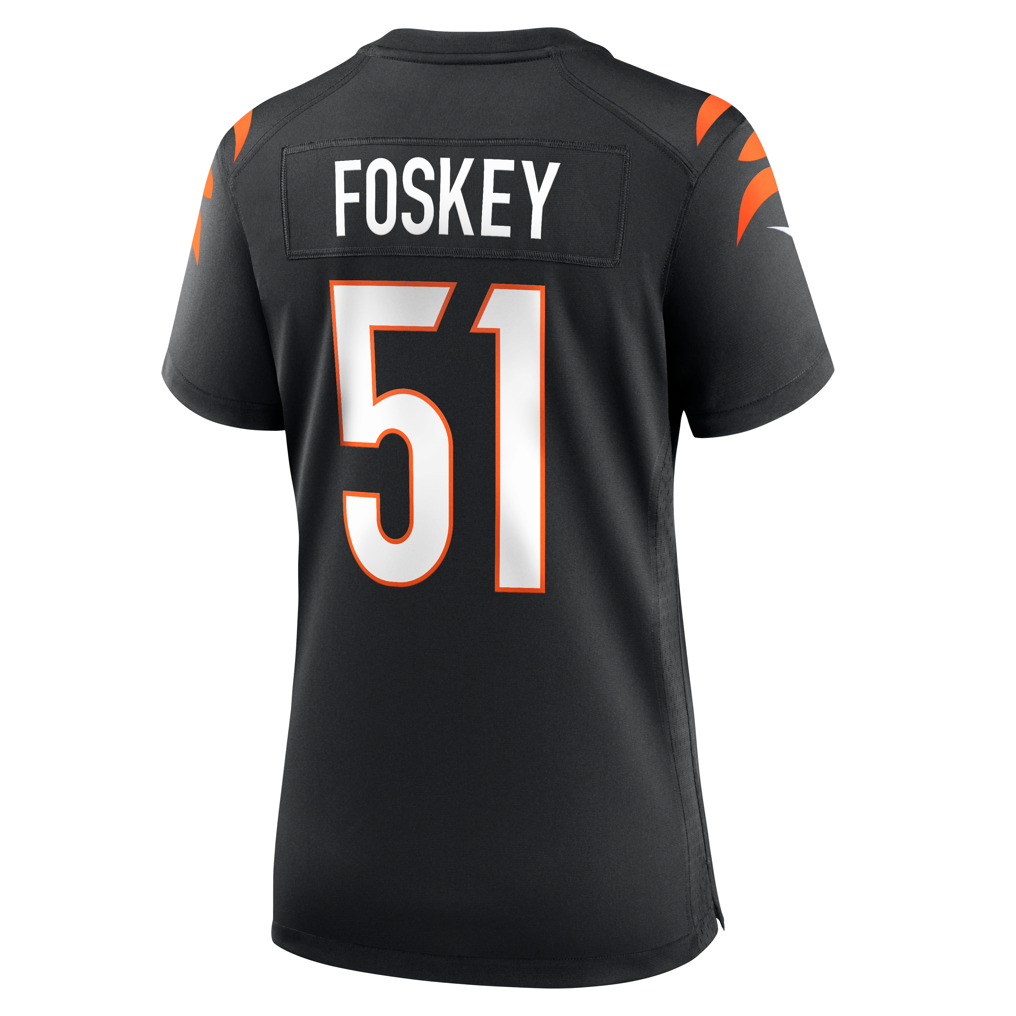 Women's Cincinnati Bengals Isaiah Foskey Nike Black Team Game Jersey