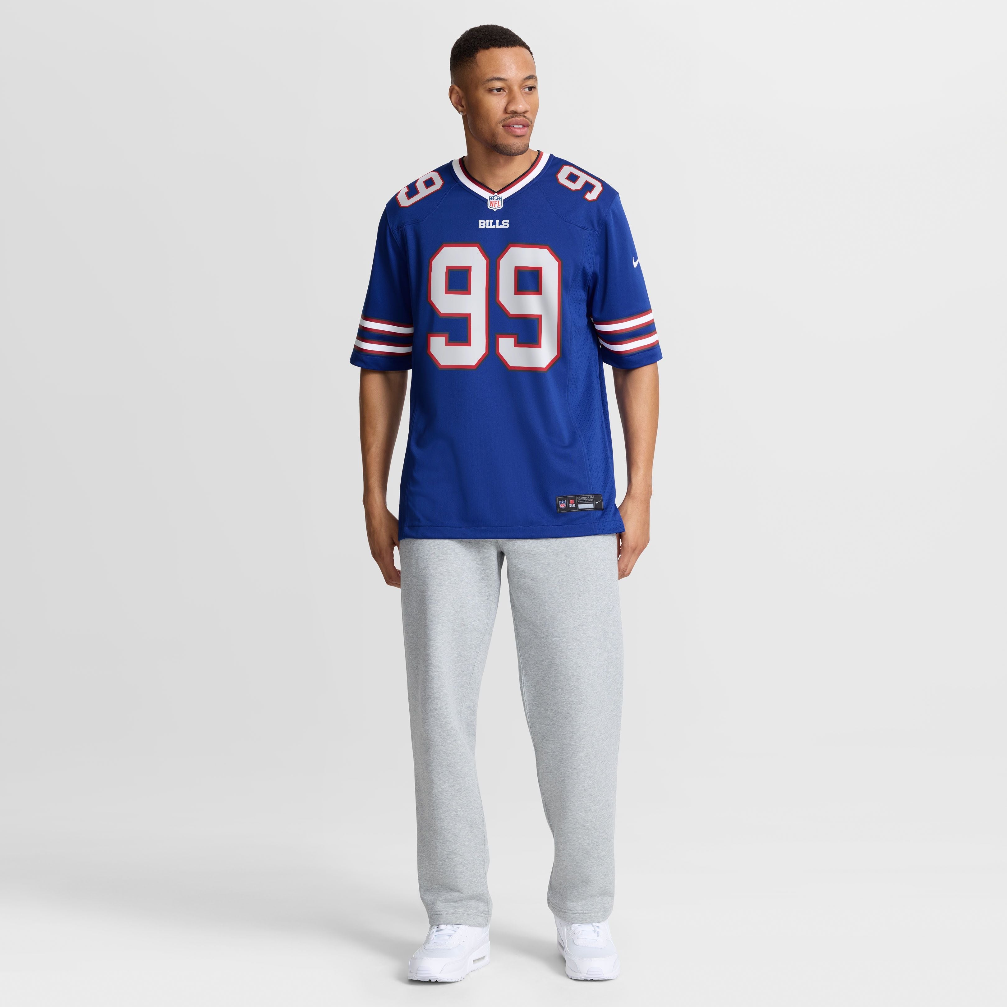 Men's Buffalo Bills Tj Parker Nike Royal Game Jersey
