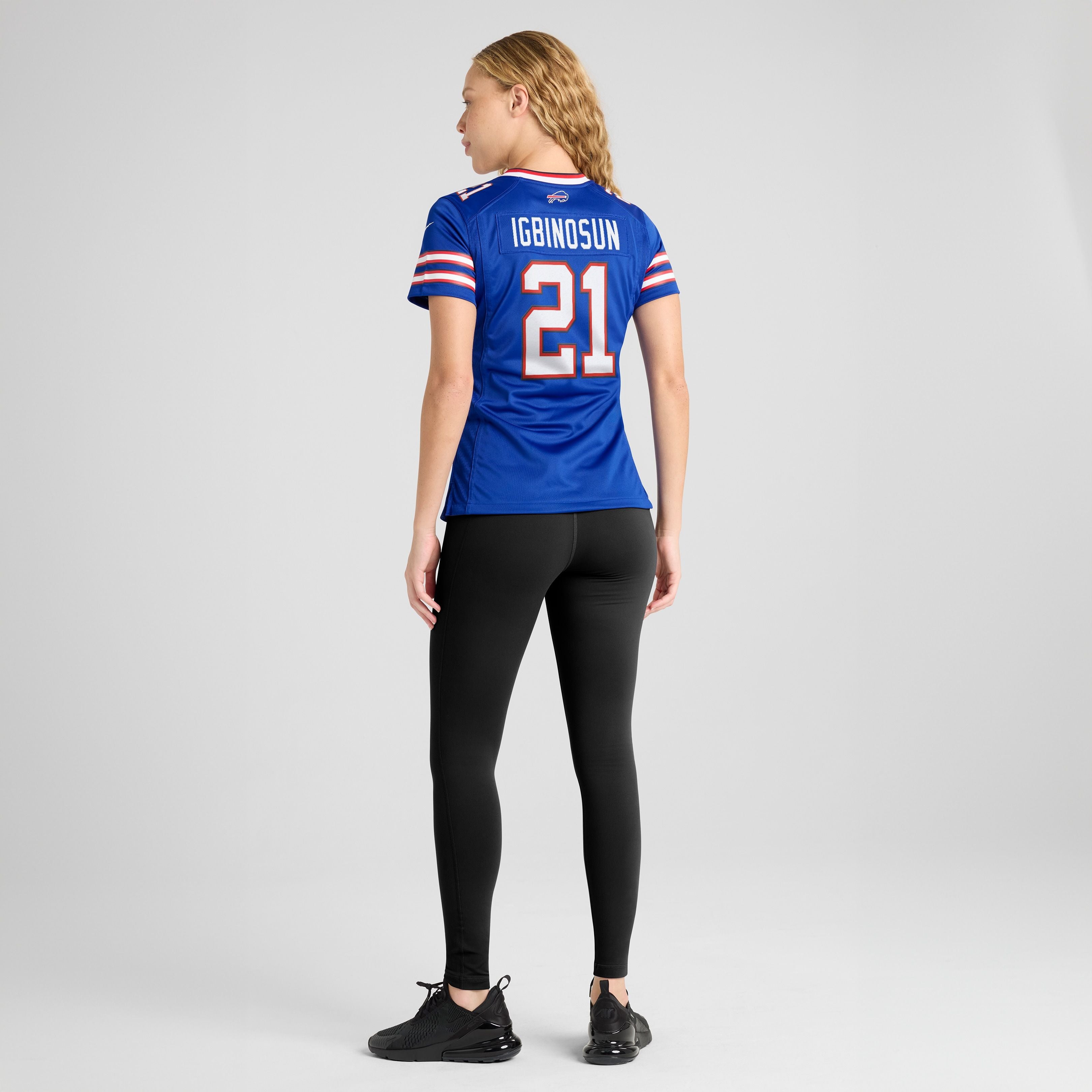 Women's Buffalo Bills Davison Igbinosun Nike Royal Team Game Jersey