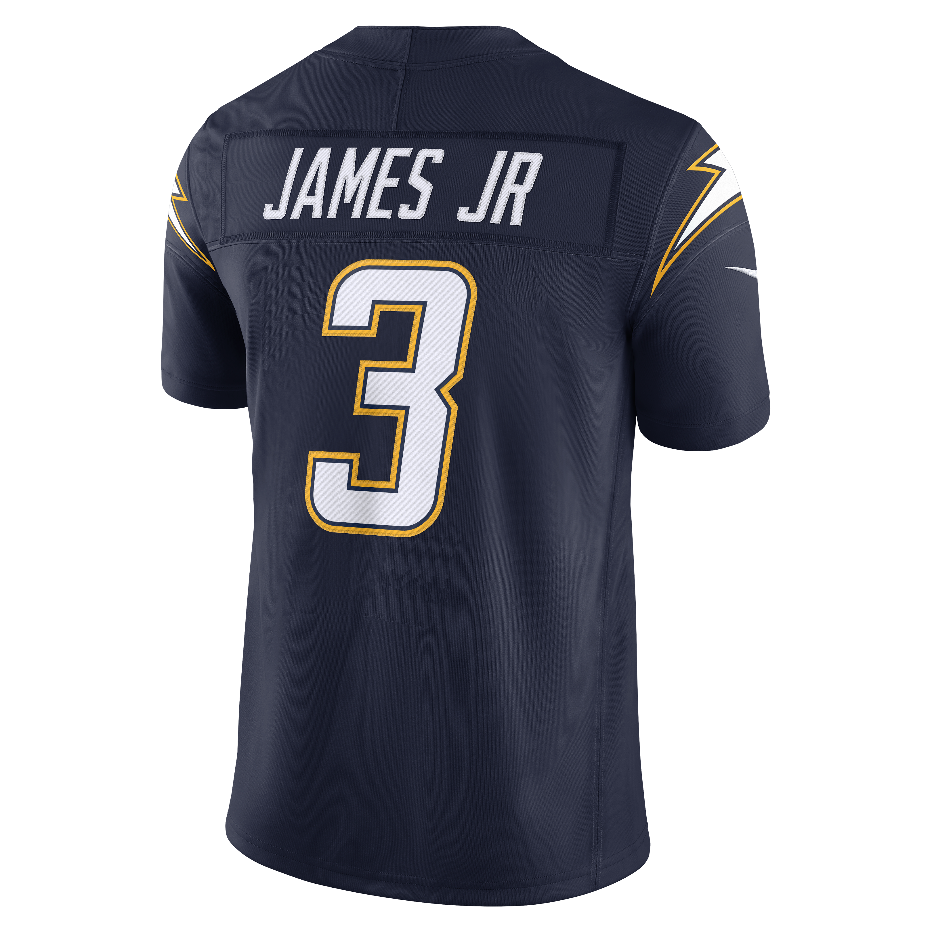 Men's Los Angeles Chargers Derwin James Jr Nike Navy Alternate Super Chargers Vapor Fuse Stitched Limited Jersey