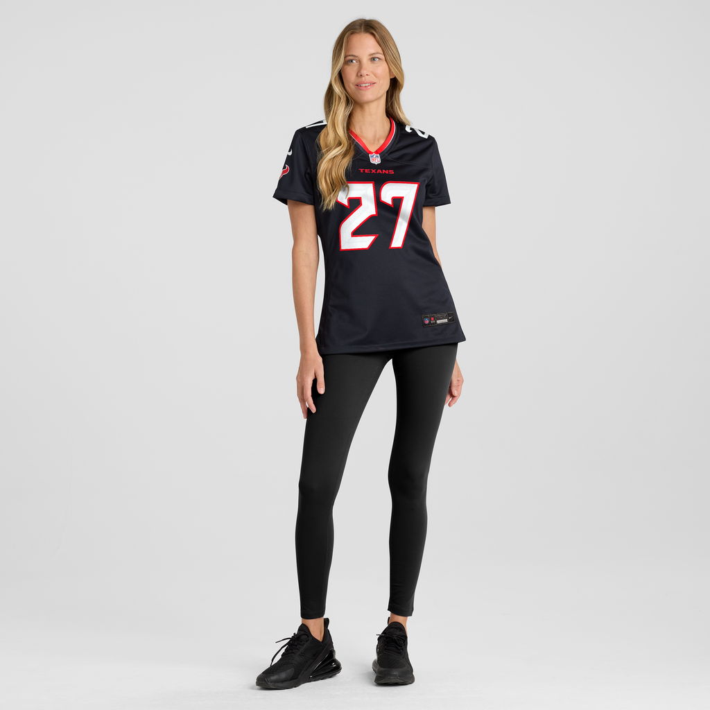 Women's Houston Texans Kamari Ramsey Nike Navy Team Game Jersey